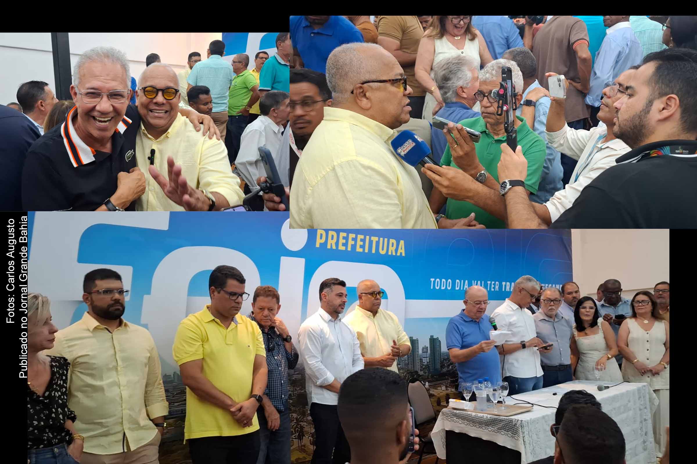 Imprensa de Feira de Santana aprova escolha de José Ronaldo para Secretaria de Comunicação; Carlos Geilson comenta sobre Joilton Freitas