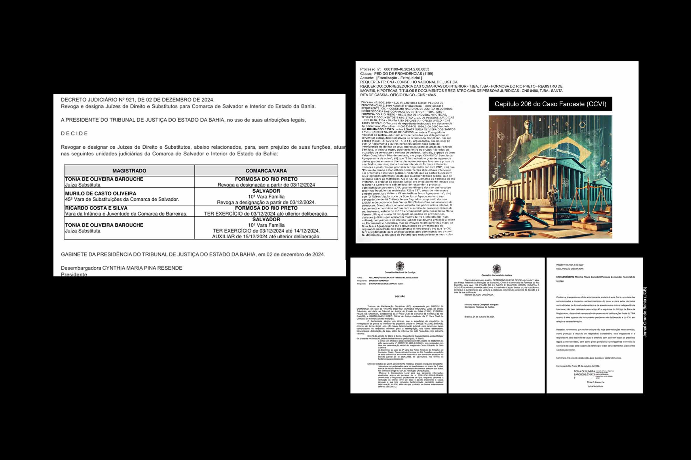 Presidente do TJBA promove juíza de Formosa do Rio Preto para Comarca de Salvador; CNJ determinou apuração da atuação da magistrada