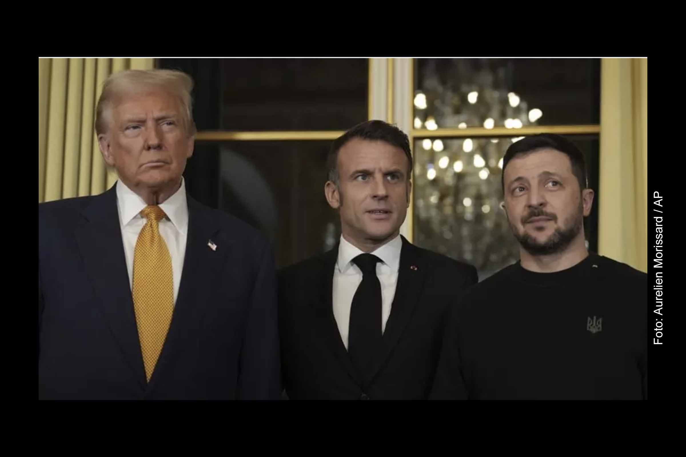 Presidente eleito Donald Trump afirma que Zelensky deseja negociar fim da guerra na Ucrânia e destaca mudança de postura russa em relação à Síria