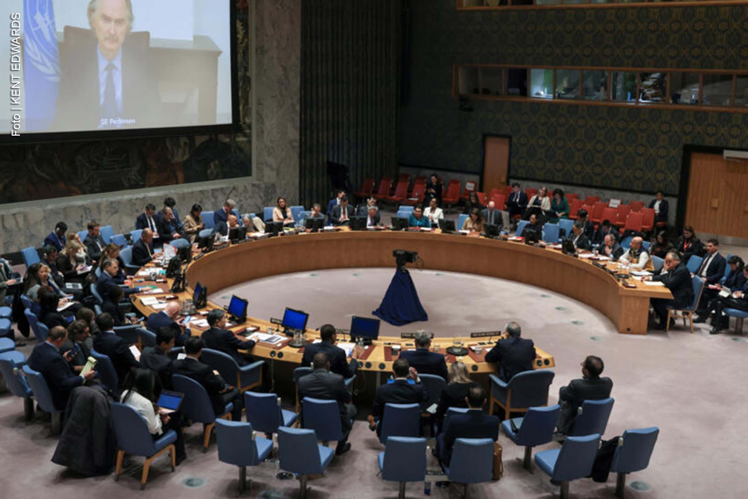 Conselho de Segurança da ONU reforça integridade territorial da Síria em reunião emergencial