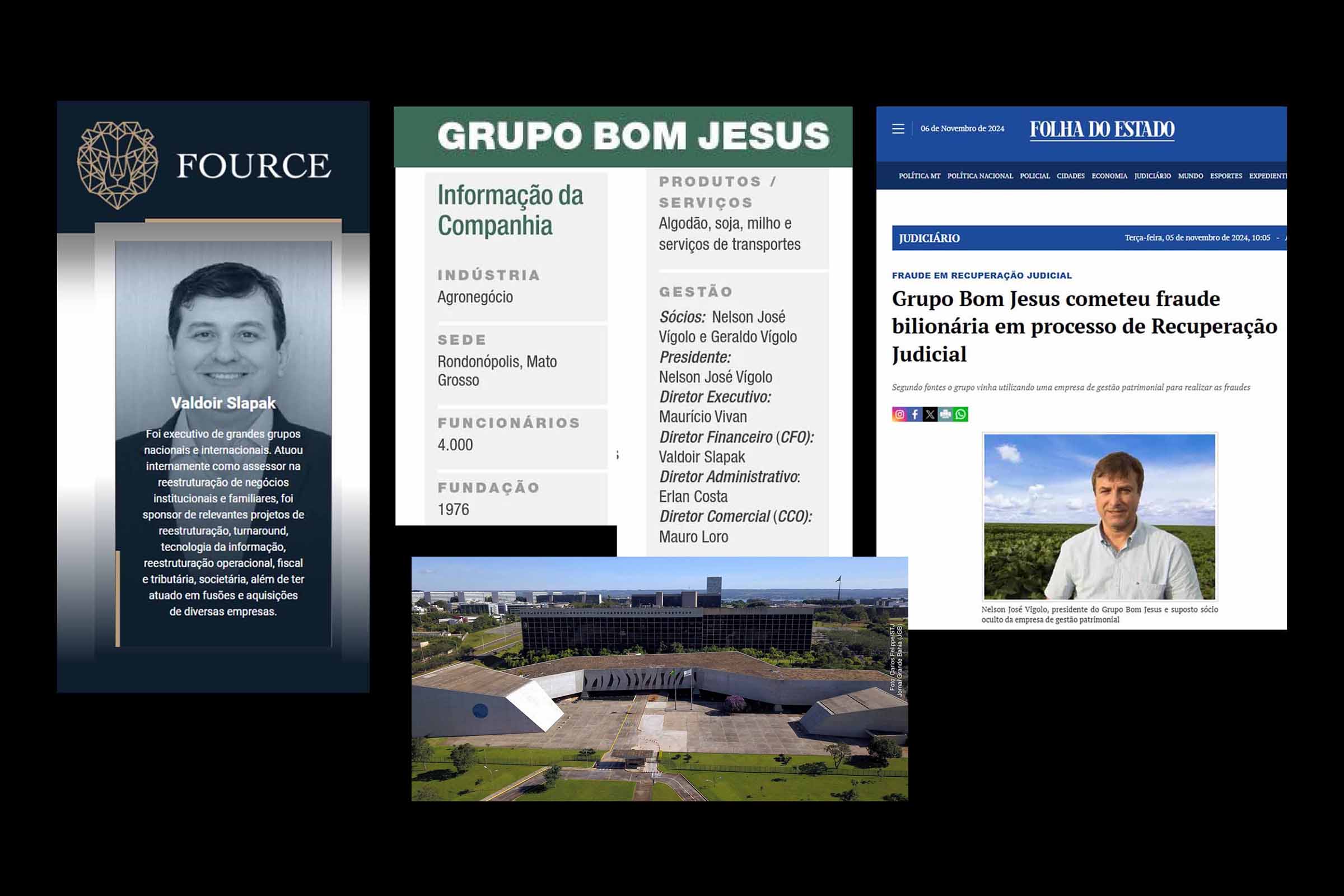 As conexões entre as Operações Faroeste e Sisamnes: A citação da Bom Jesus Agropecuária e da Fource em sindicância do STJ sobre venda de sentenças