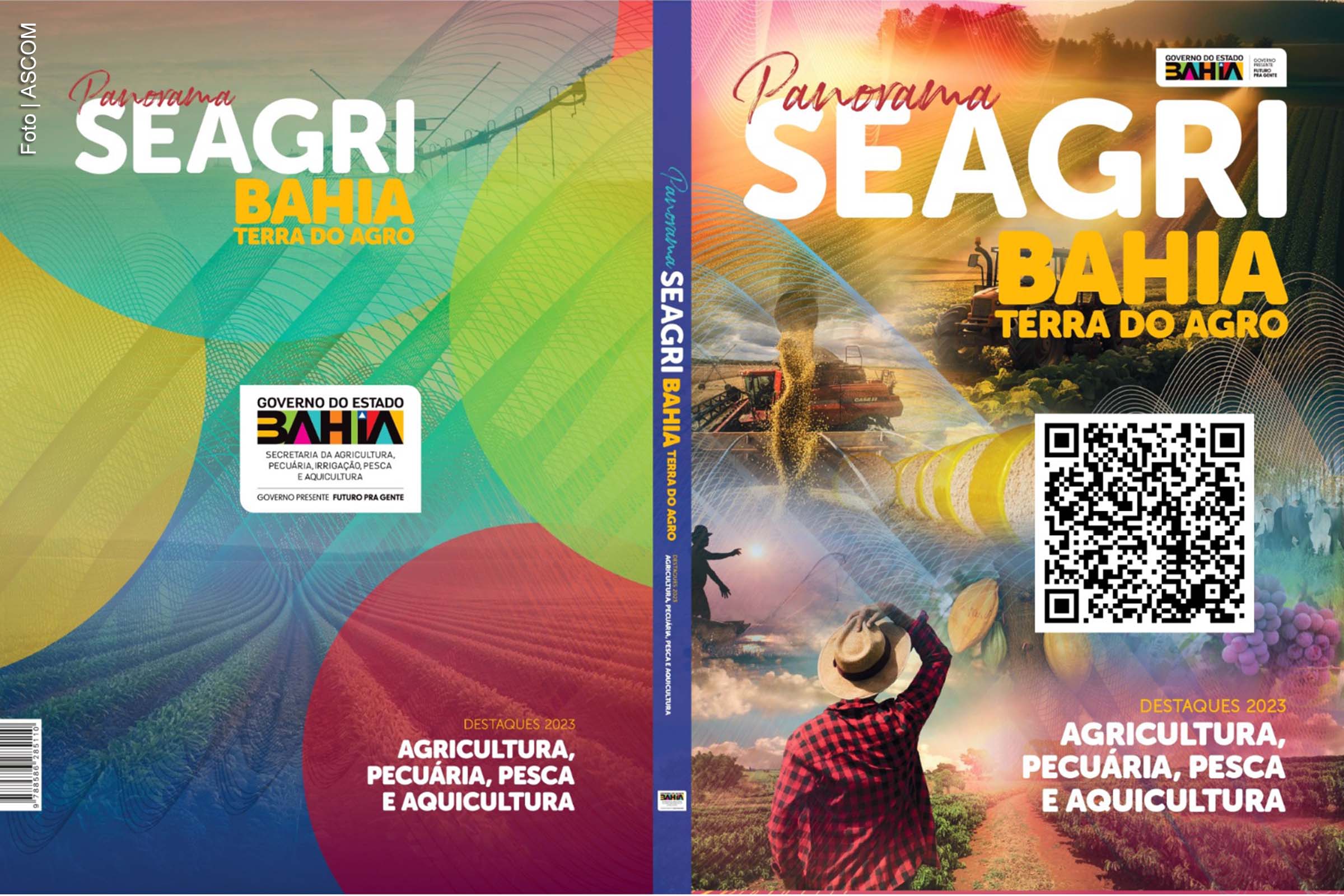 A Secretaria da Agricultura, Pecuária, Irrigação, Pesca e Aquicultura da Bahia (Seagri) lançou a revista "Panorama Seagri - Bahia Terra do Agro" durante a 33ª Fenagro. A publicação, disponível em formatos físico e digital, apresenta um retrato abrangente da produção agropecuária do estado, destacando sua relevância econômica e social.
