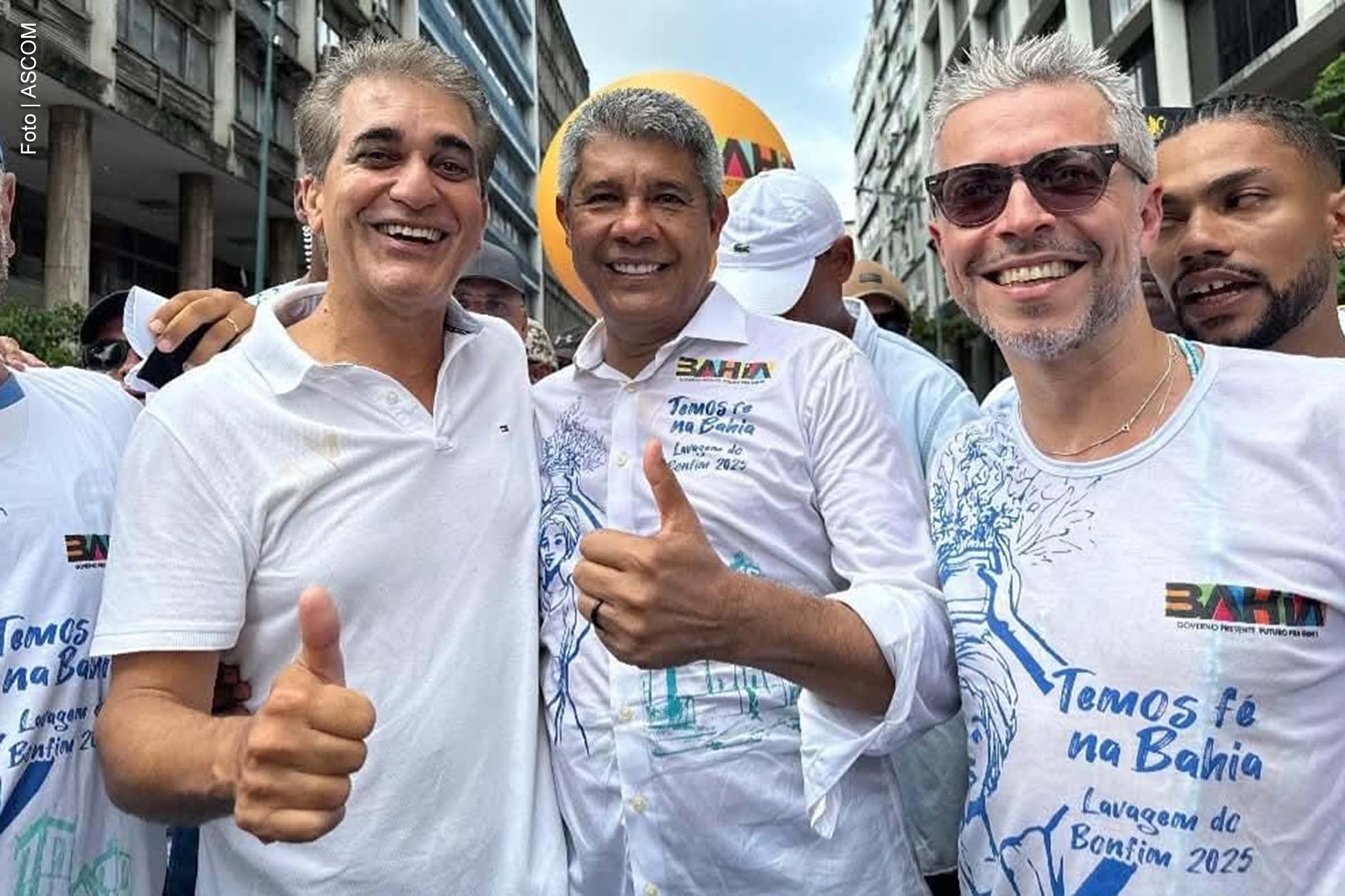 O deputado estadual Robinson Almeida (PT) celebrou os 280 anos da Lavagem do Bonfim, uma das maiores manifestações populares do Brasil. O festejo reuniu mais de 1 milhão de pessoas em Salvador, destacando-se como um marco da fé, cultura e identidade baiana.