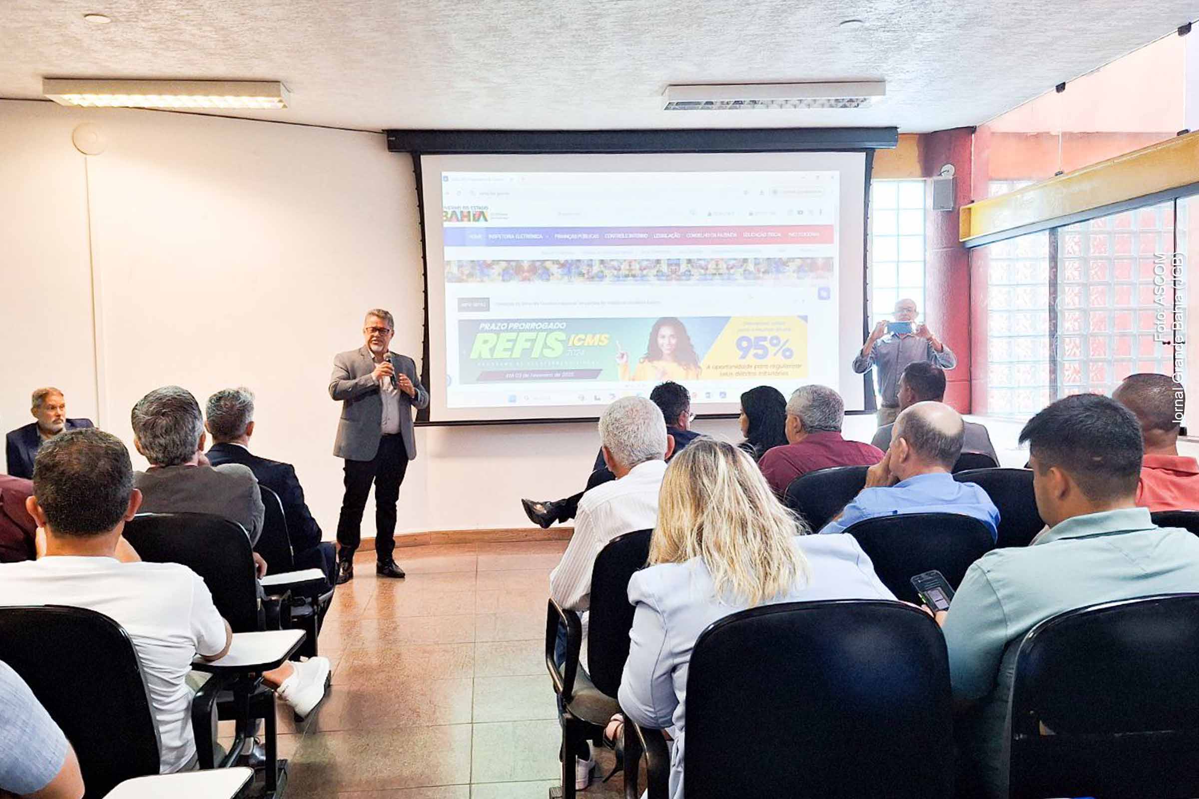 Refis do ICMS: Sefaz-Ba apresenta benefícios e ações de combate à sonegação a empresários do Norte da Bahia; Encontro foi sediado em Feira de Santana