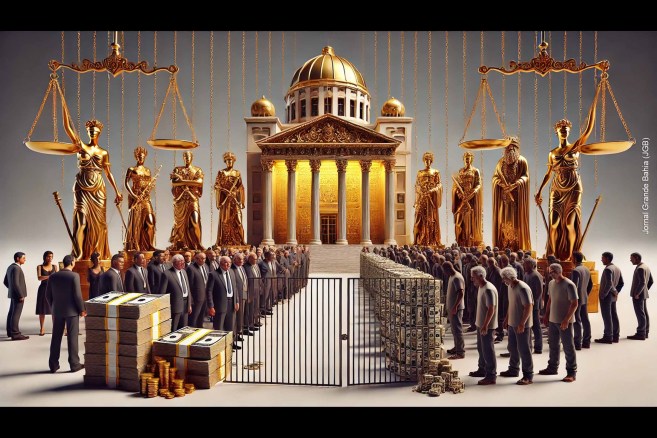 O Brasil enfrenta um cenário de elevados gastos com o seu sistema judiciário, que se destaca entre os países com as maiores economias do mundo, especialmente em relação ao PIB. A prática de "supersalários" e a persistente corrupção no Judiciário são evidentes, contribuindo para um sistema ineficiente e desigual. Comparado com economias desenvolvidas, como os EUA e a Alemanha, o Brasil gasta muito mais em proporção ao seu PIB, com resultados questionáveis em termos de justiça e eficiência. A reforma do sistema judiciário brasileiro é uma necessidade urgente para combater esses problemas e promover maior justiça social.