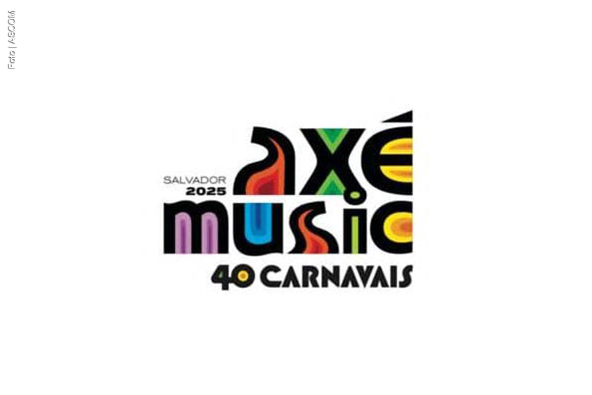 A marca do Carnaval de Salvador 2025 foi desenvolvida por Pedrinho da Rocha em homenagem aos 40 anos do Axé Music. O designer, reconhecido por sua contribuição ao Carnaval, incorporou elementos de movimento e energia na concepção gráfica, refletindo a história e a diversidade do gênero musical.