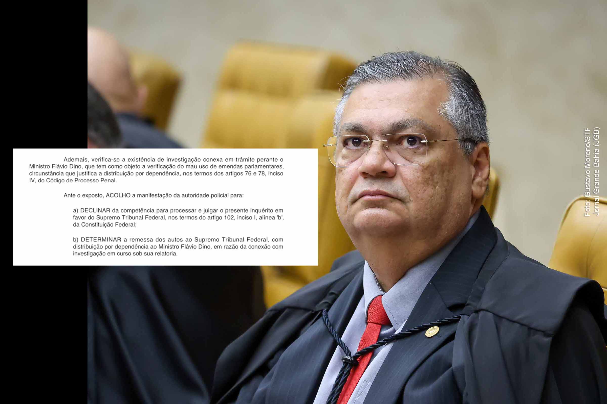 STF avalia redistribuição de relatoria da Operação Overclean para ministro Flávio Dino; Justiça Federal requereu por pendência 