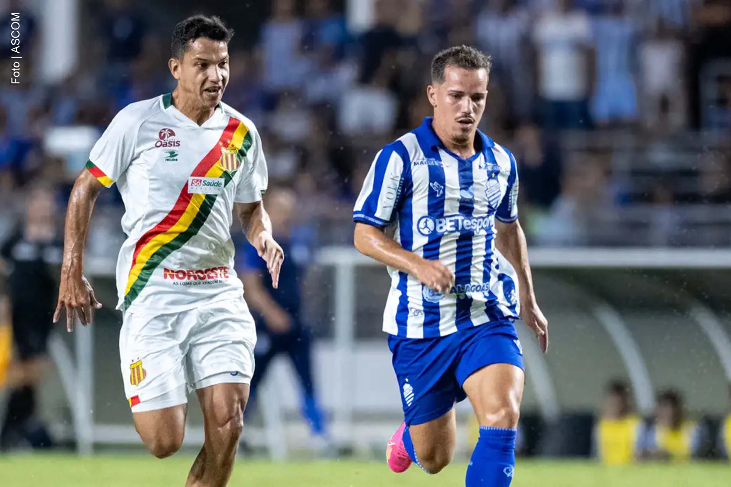 No estádio Rei Pelé, em Maceió, o CSA não deu chances ao Sampaio Corrêa e venceu por 4 a 0, subindo para a segunda posição do Grupo B.
