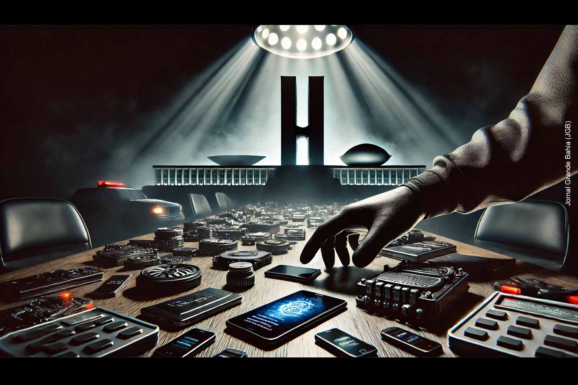 Caso Overclean: Celulares a HDs, o arsenal nas mãos da PF que assombra o Congresso Nacional; Investigação aguarda decisões de ministro do STF