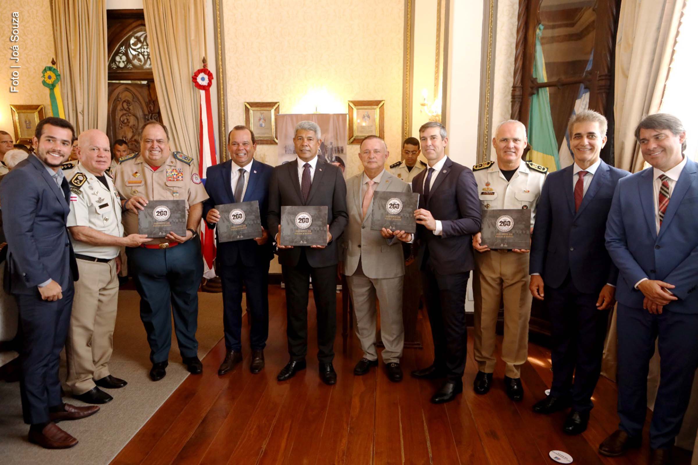 Em cerimônia no Quartel do Comando Geral, governador Jerônimo Rodrigues destaca o papel da PMBA na proteção da população baiana.