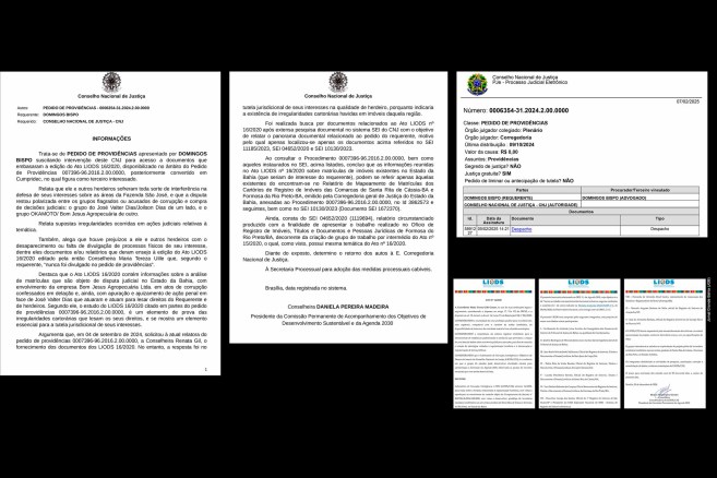 O desaparecimento do relatório LIODS 16/2020, elaborado pelo Conselho Nacional de Justiça (CNJ) para investigar fraudes no Caso Faroeste, gera questionamentos sobre a integridade do processo. O documento, que apontaria irregularidades cartoriais na disputa fundiária da Fazenda São José, foi requisitado pelo advogado Domingos Bispo, mas o CNJ afirmou não possuí-lo. A ausência do relatório reforça suspeitas sobre manipulação processual e corrupção no Sistema de Justiça. Diante da gravidade da situação, a Corregedoria Nacional de Justiça abriu uma investigação para apurar o caso.