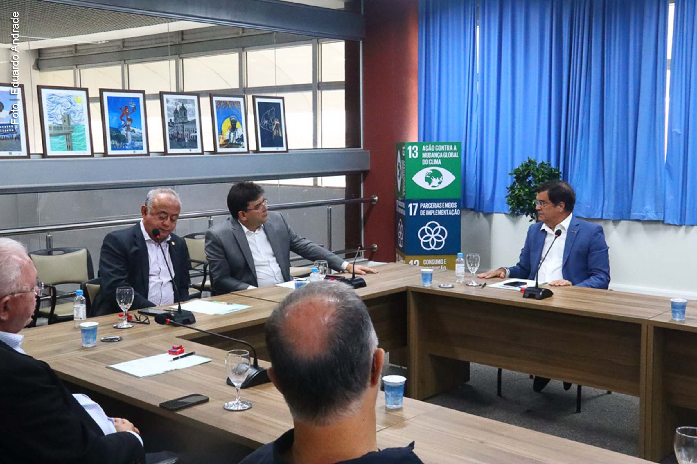 Governo do Piauí busca intercâmbio tecnológico com a Bahia em visita ao SENAI CIMATEC