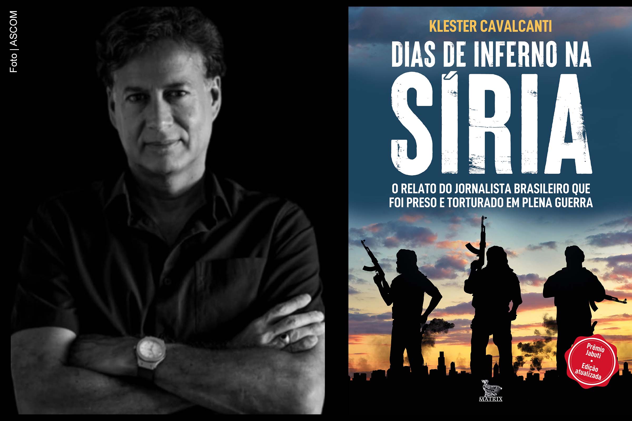 O jornalista Klester Cavalcanti relembra, em nova edição de seu livro Dias de inferno na Síria, as torturas sofridas durante sua cobertura da guerra síria. A obra, que traz trechos inéditos, reflete sobre a trajetória do país após a queda do governo de Bashar al-Assad e o avanço do grupo Hayat Tahrir al-Sham (HTS).