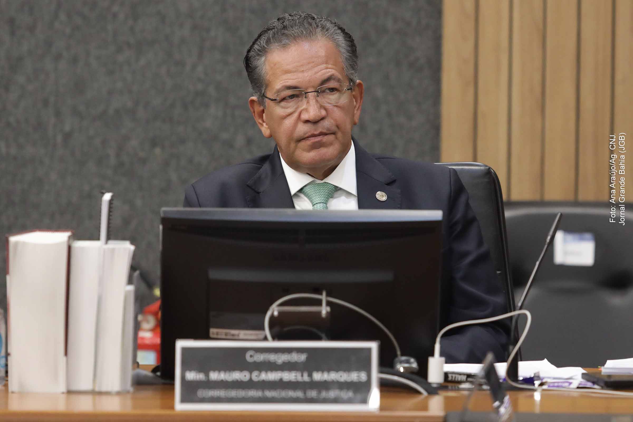 Mauro Campbell Marques, corregedor nacional de Justiça.
