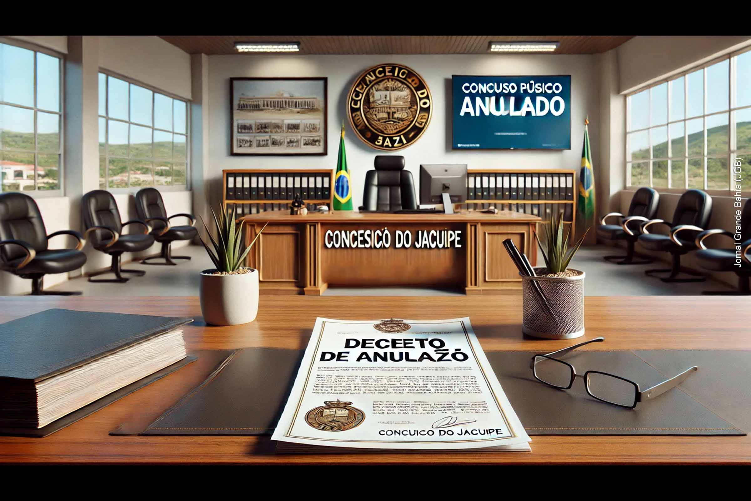 Prefeitura de Conceição do Jacuípe publica decreto de anulação de concurso após identificação de irregularidades pelo MPBA.