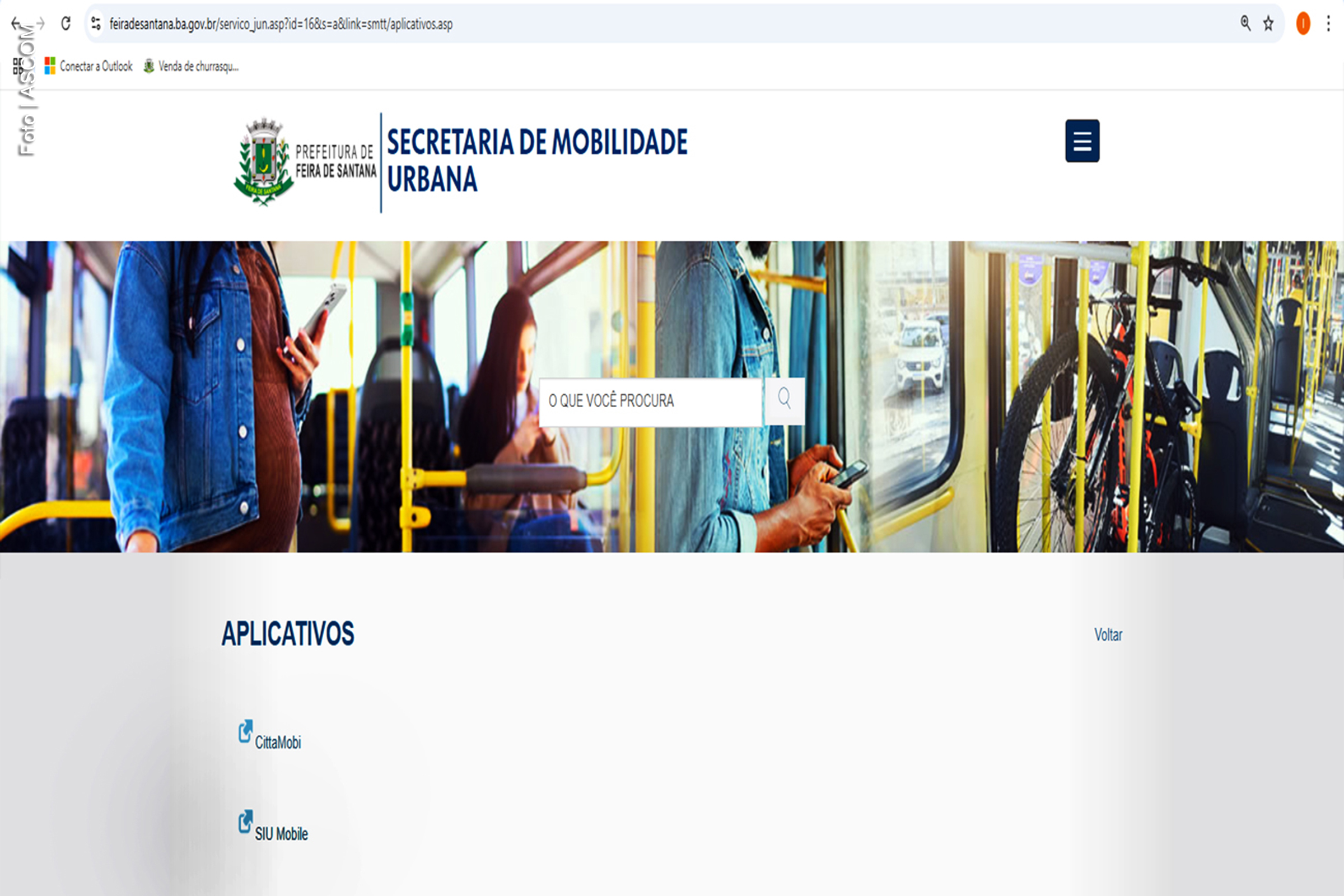 Usuários podem acompanhar horários e localização dos ônibus em tempo real pelo celular.