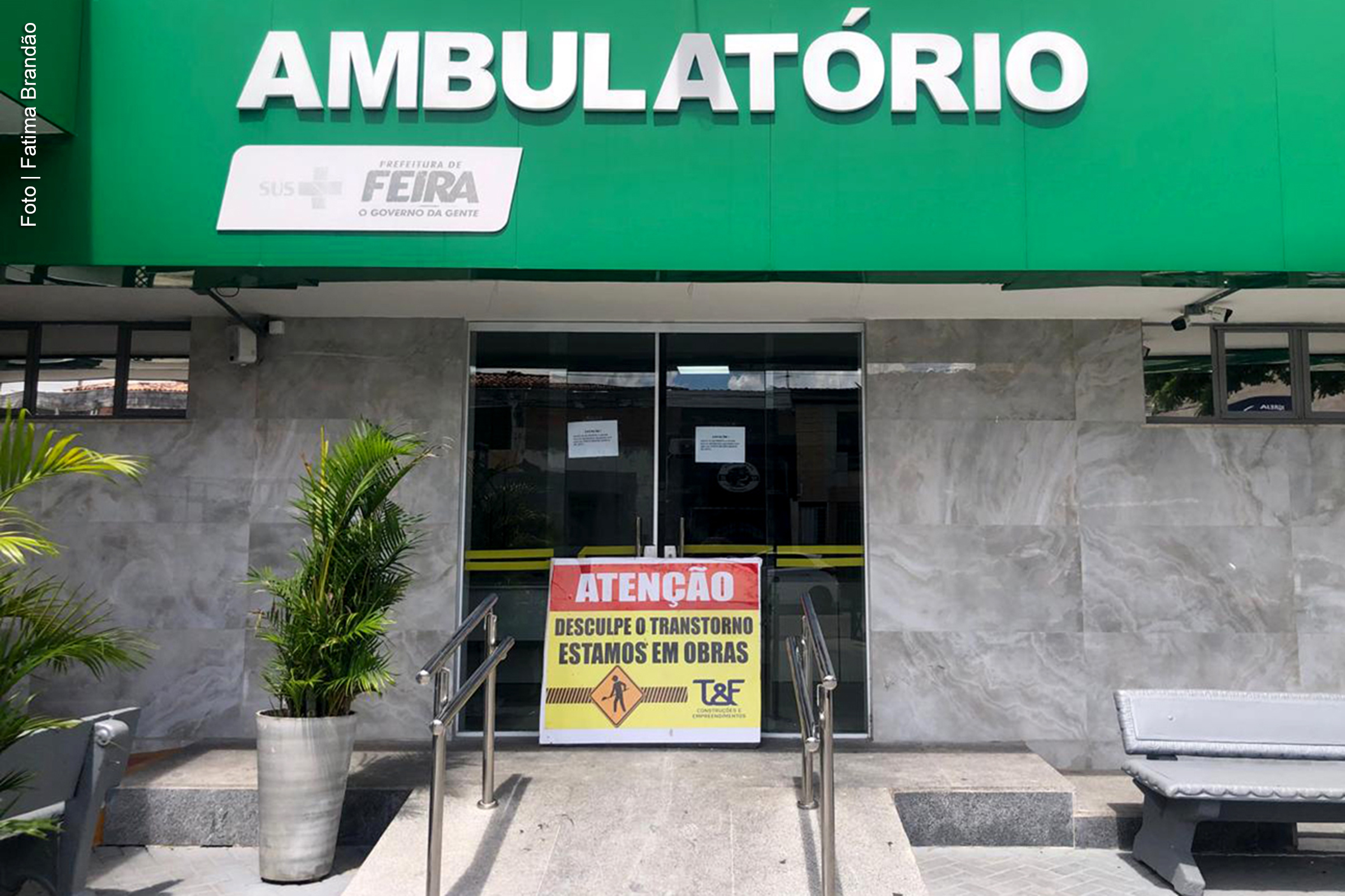Obra de ampliação visa aprimorar o atendimento pediátrico e neonatológico em Feira de Santana.