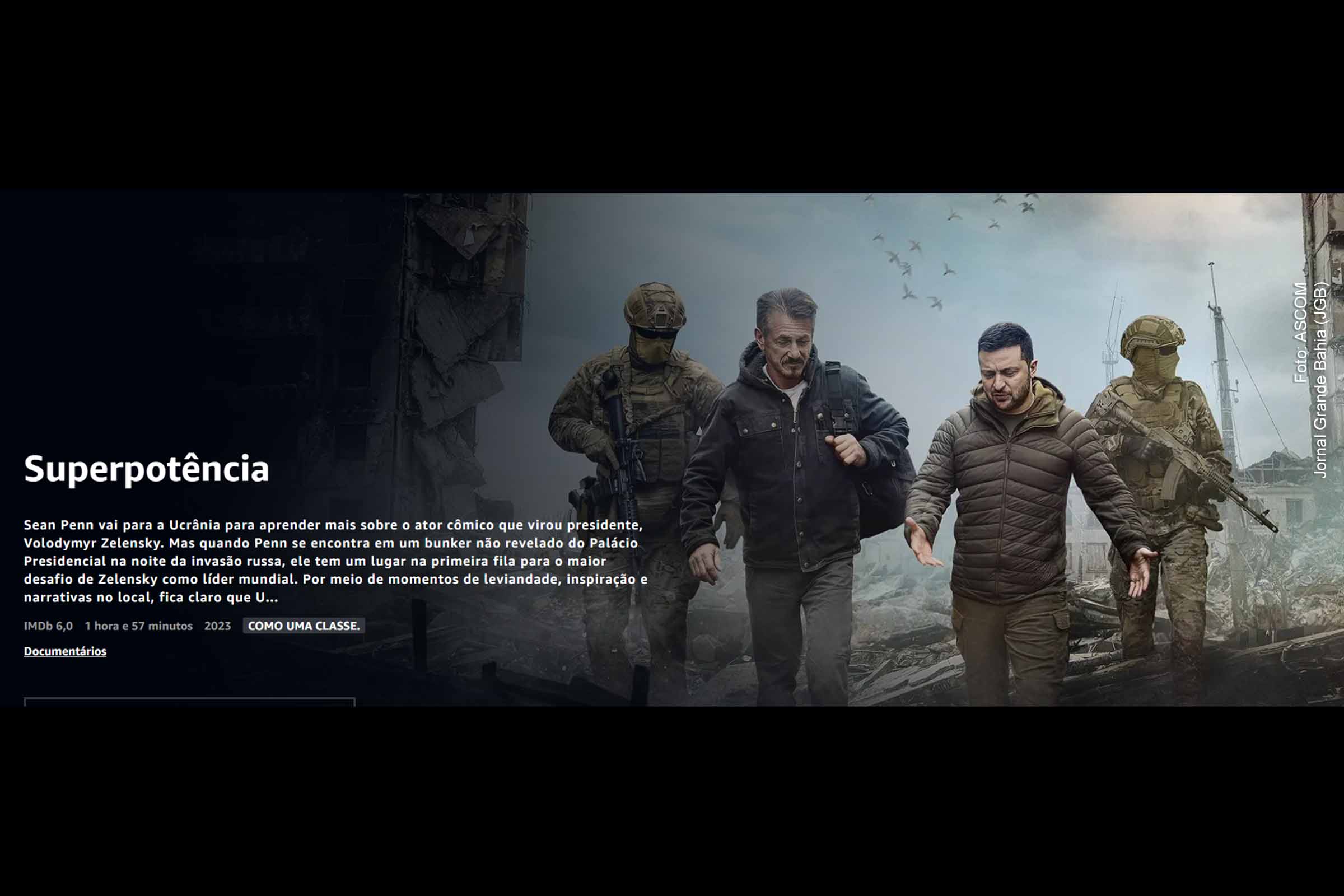Sean Penn e o filme Superpoder: O que o documentário revela sobre Zelenski e a guerra na Ucrânia