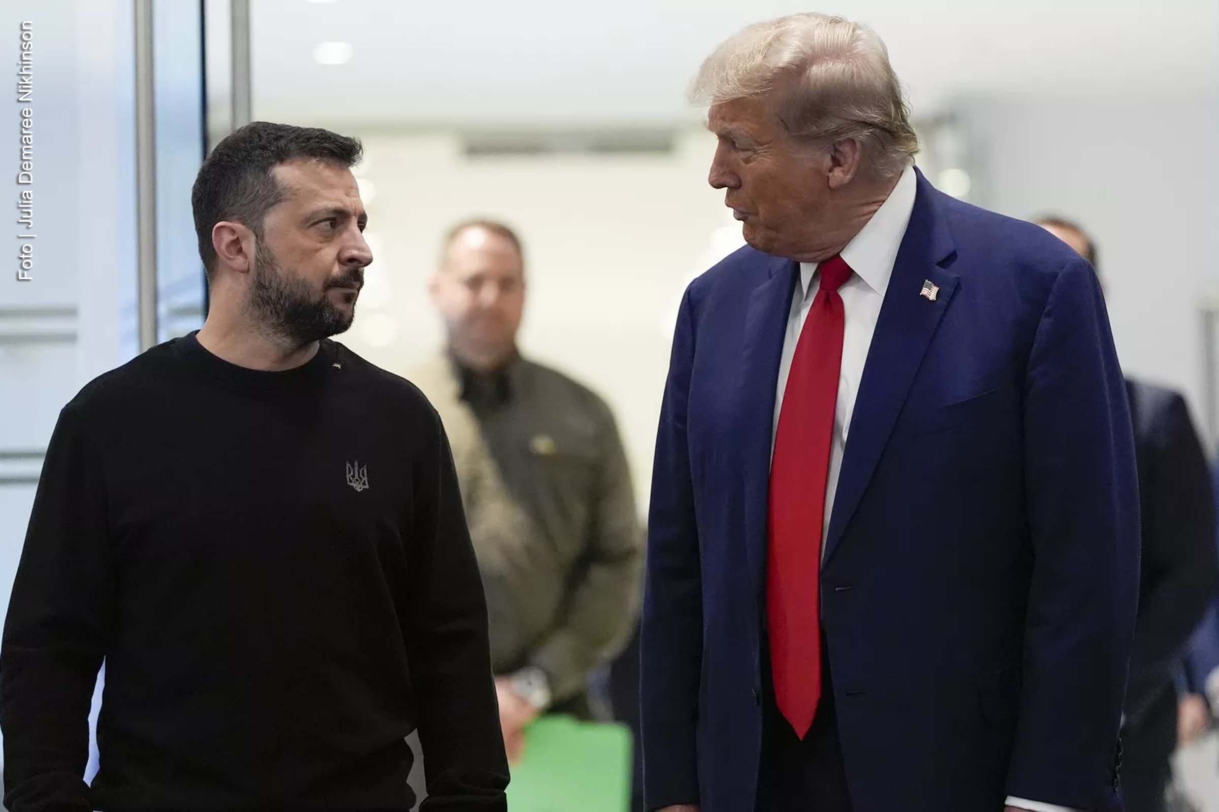 Presidente ucraniano participará da reunião para discutir apoio militar e fortalecimento da defesa europeia.