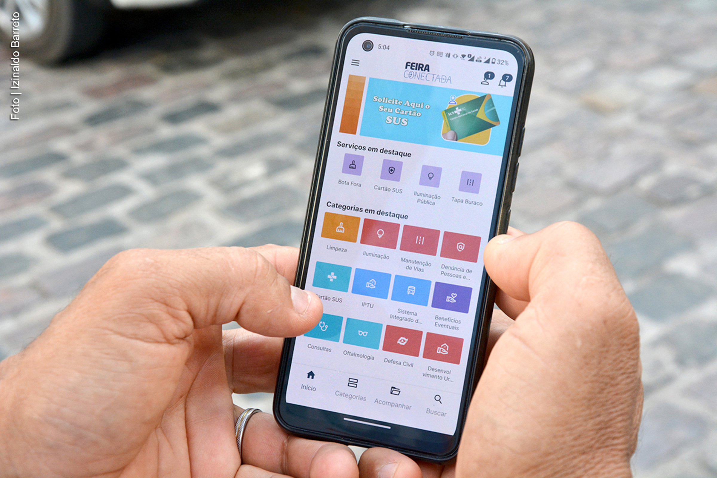 Aplicativo de interação entre a administração municipal e moradores de Feira de Santana registra importante adesão da população.