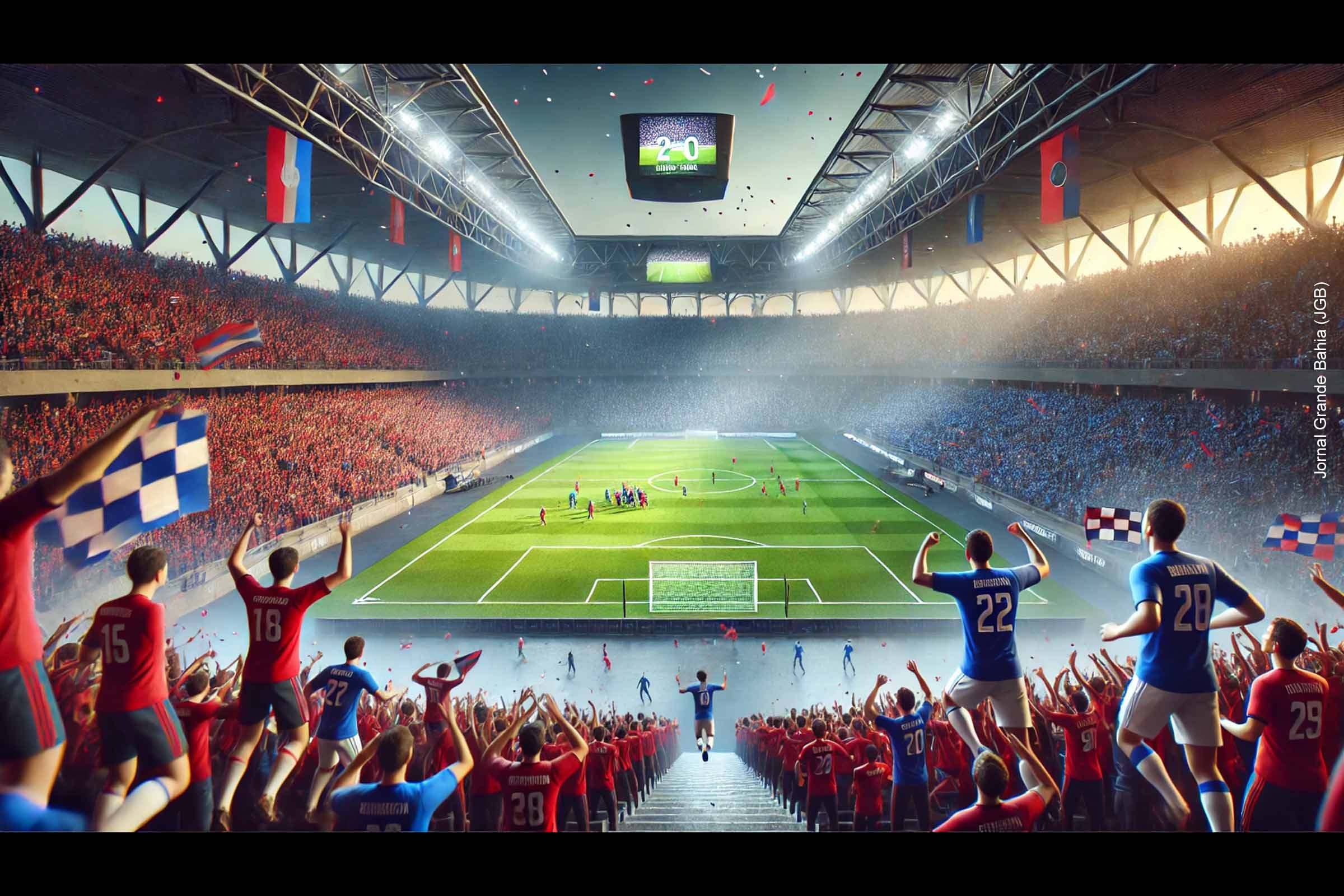 Triunfo tricolor por 2 a 0 coloca o Bahia em posição favorável para a decisão no Barradão. Liderança consolidada e vantagem estratégica no estadual.