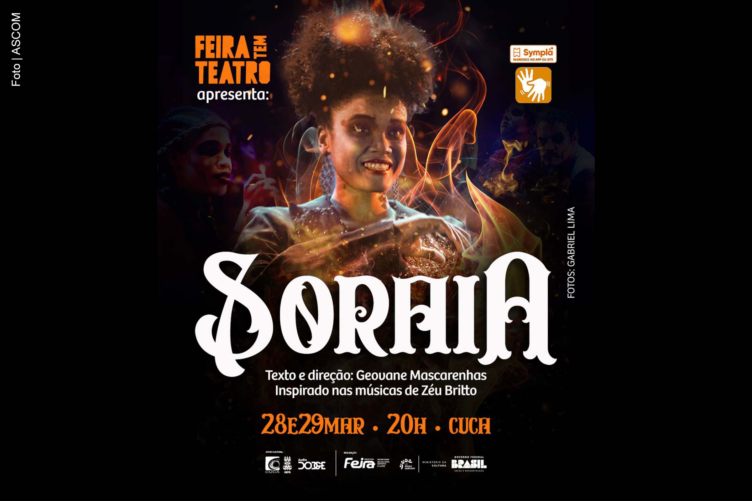 Feira de Santana: CUCA recebe abertura da temporada 2025 do Feira Tem Teatro com a estreia do espetáculo ‘Soraia’