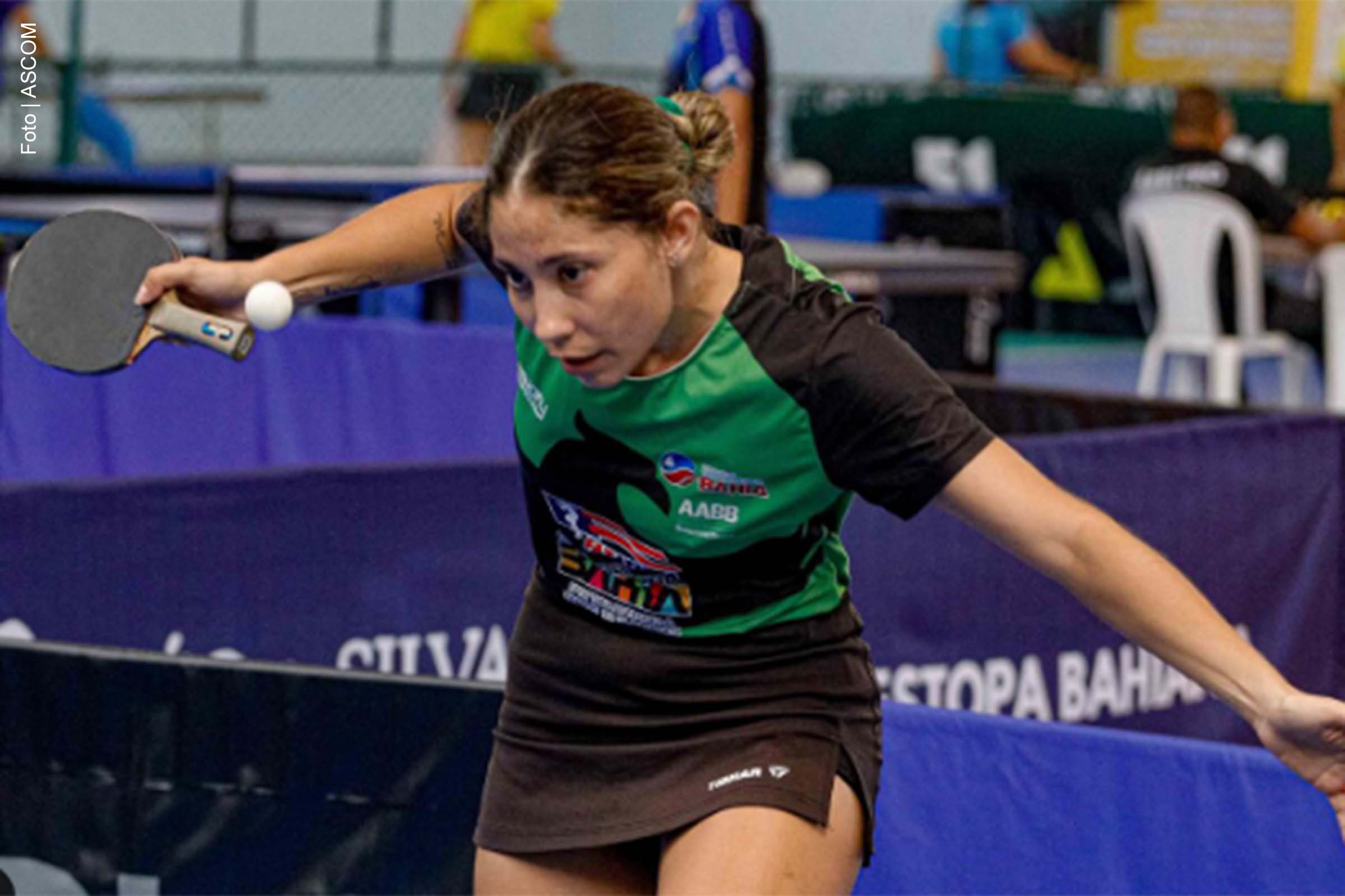 Iuki Alves e Gabriela Santiago se destacam em torneio nacional realizado no Ginásio da AABB em Salvador.