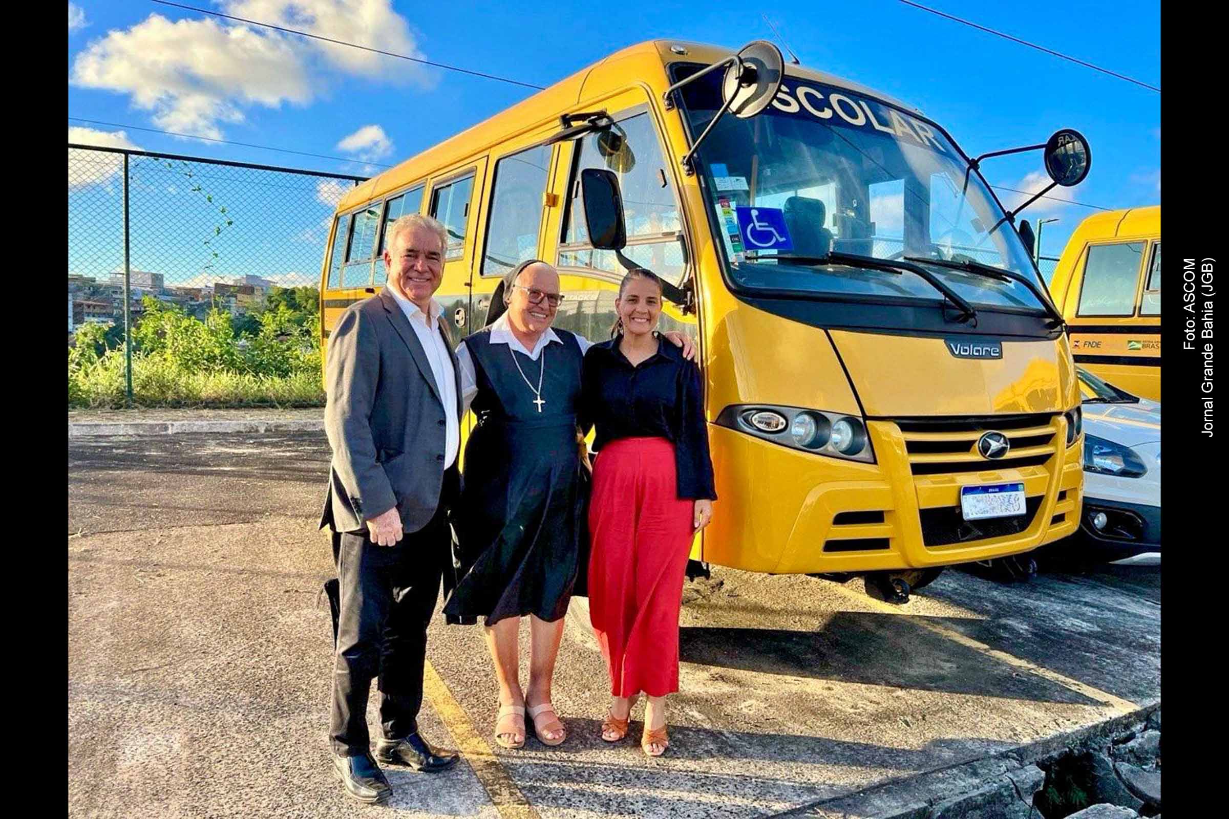 Equipamento vai beneficiar crianças e jovens atendidos pela instituição liderada por Irmã Rosa Aparecida.