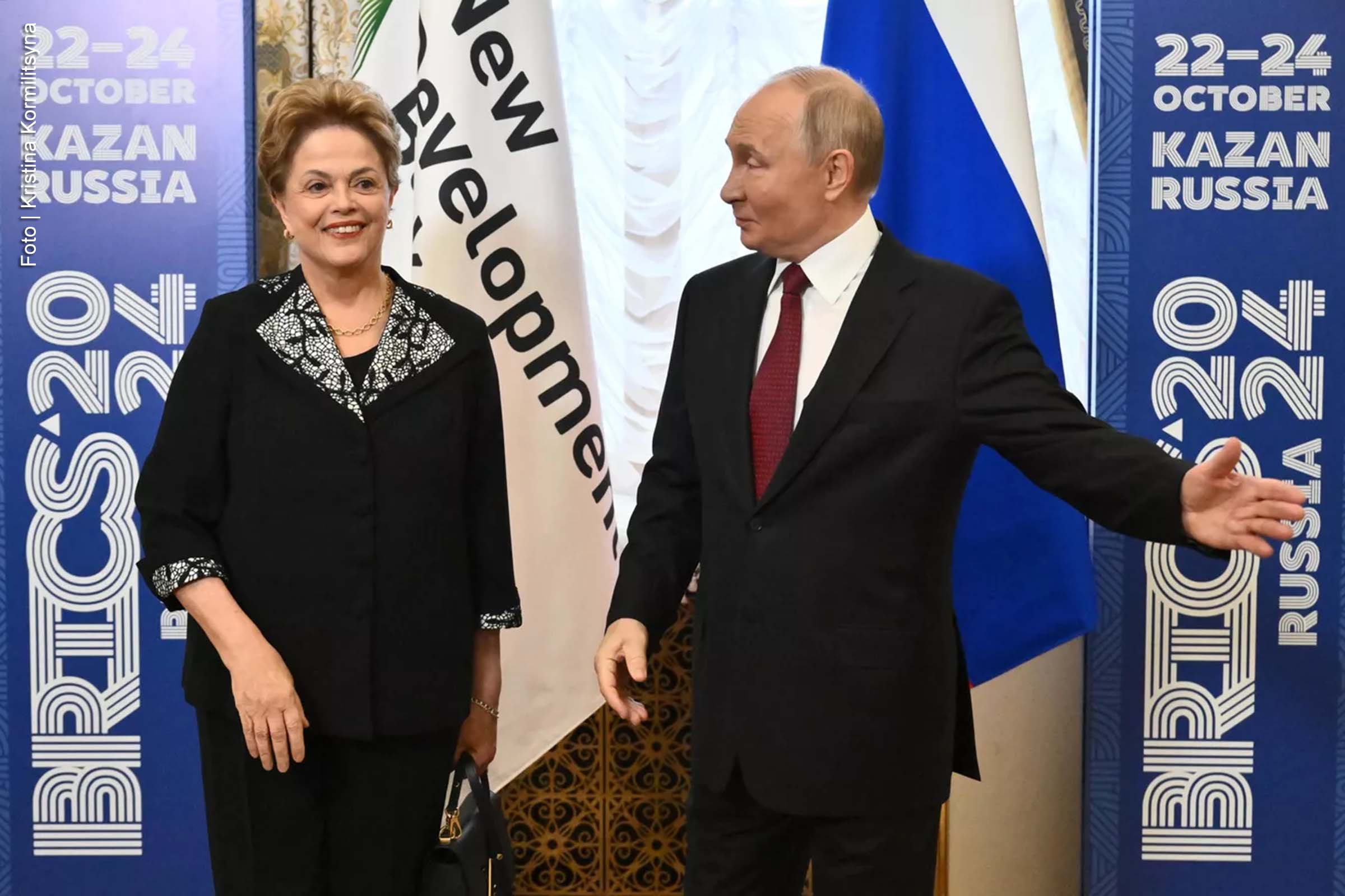 Dilma Rousseff foi reconduzida à presidência do Novo Banco de Desenvolvimento, com apoio decisivo da Rússia.