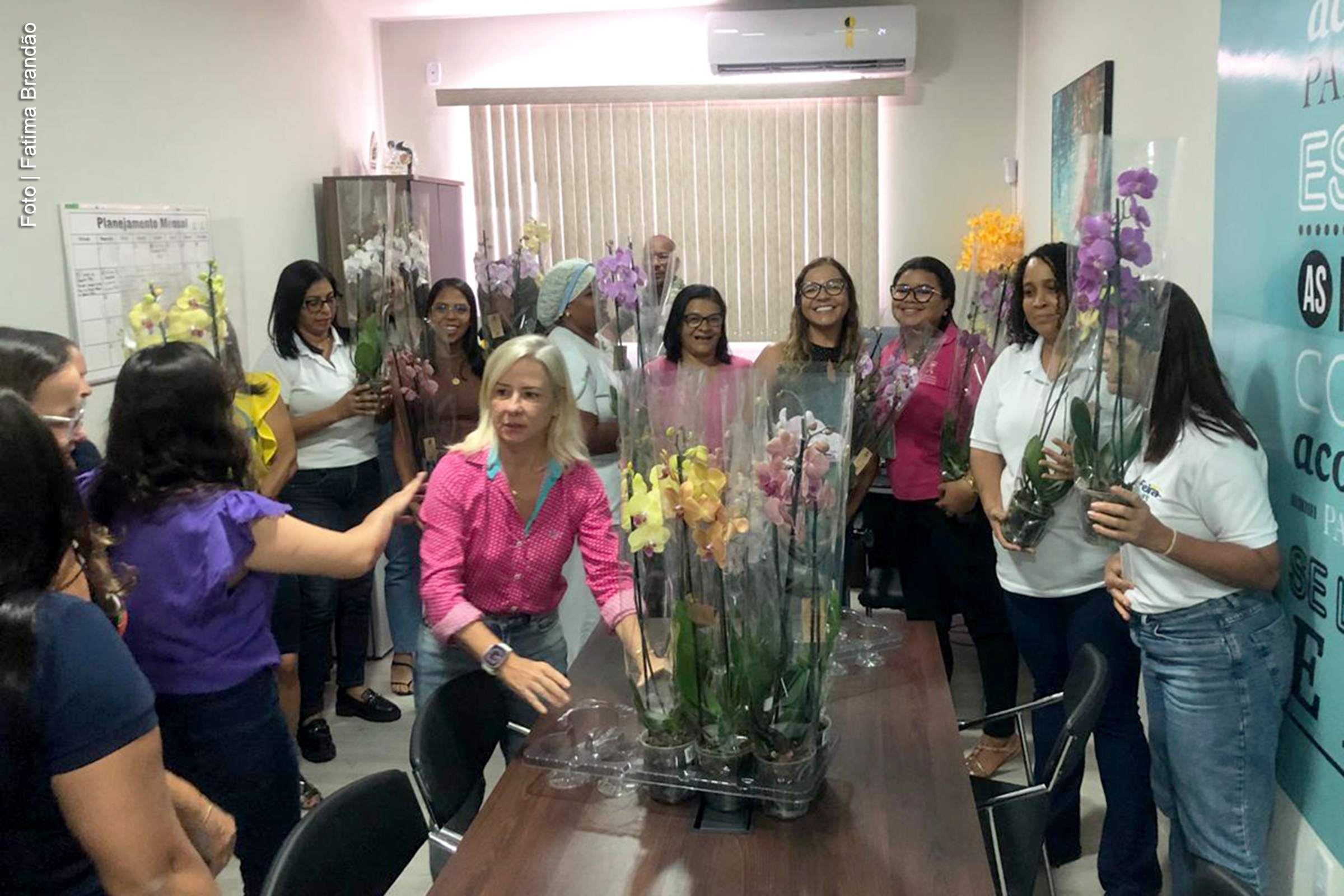 Evento reforça o papel da mulher na Fundação Hospitalar e inclui a abertura da Campanha Março Lilás.