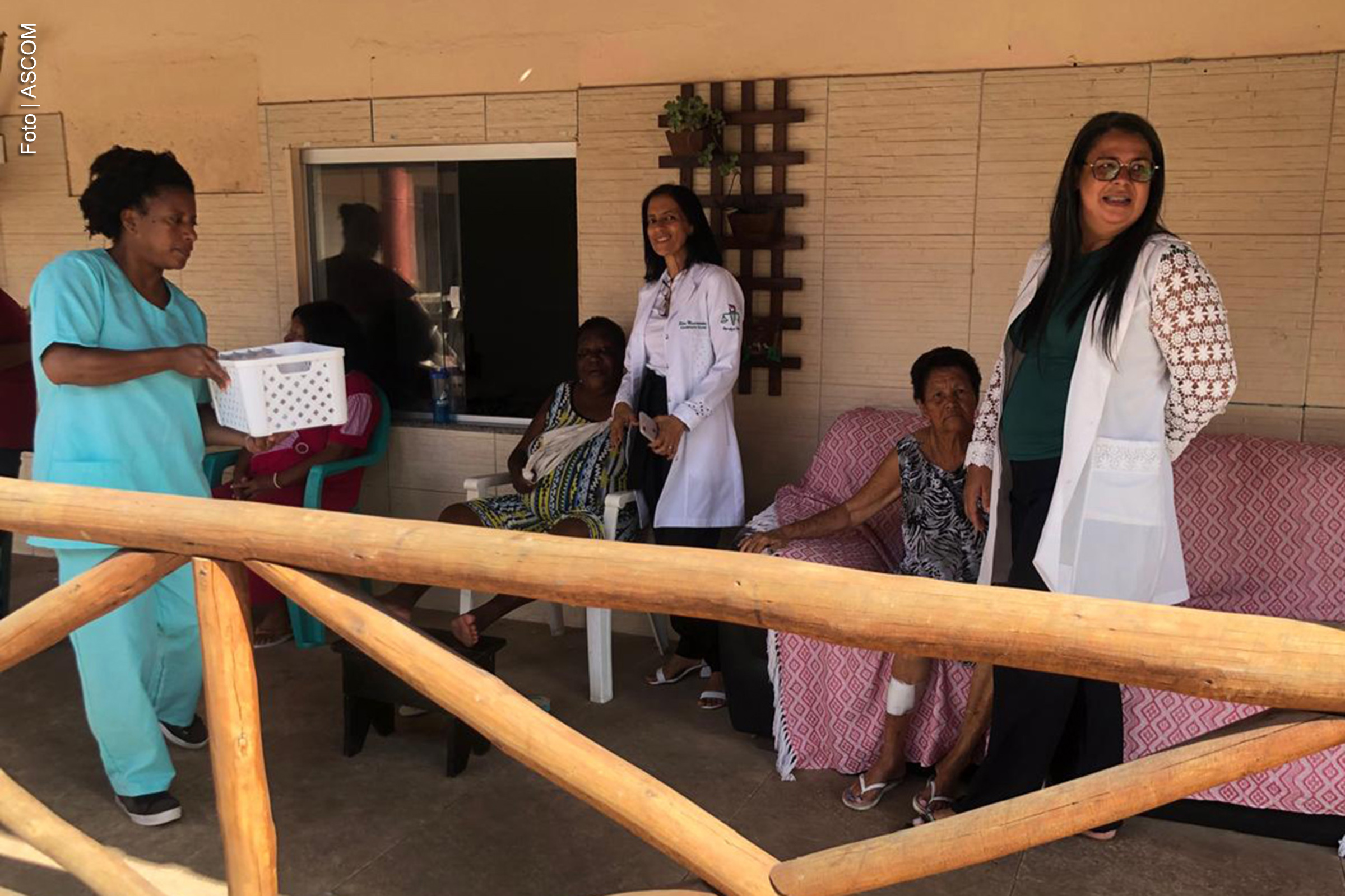 Fundação Hospitalar de Feira de Santana realiza ação de saúde para idosos do Projeto Nosso Lar