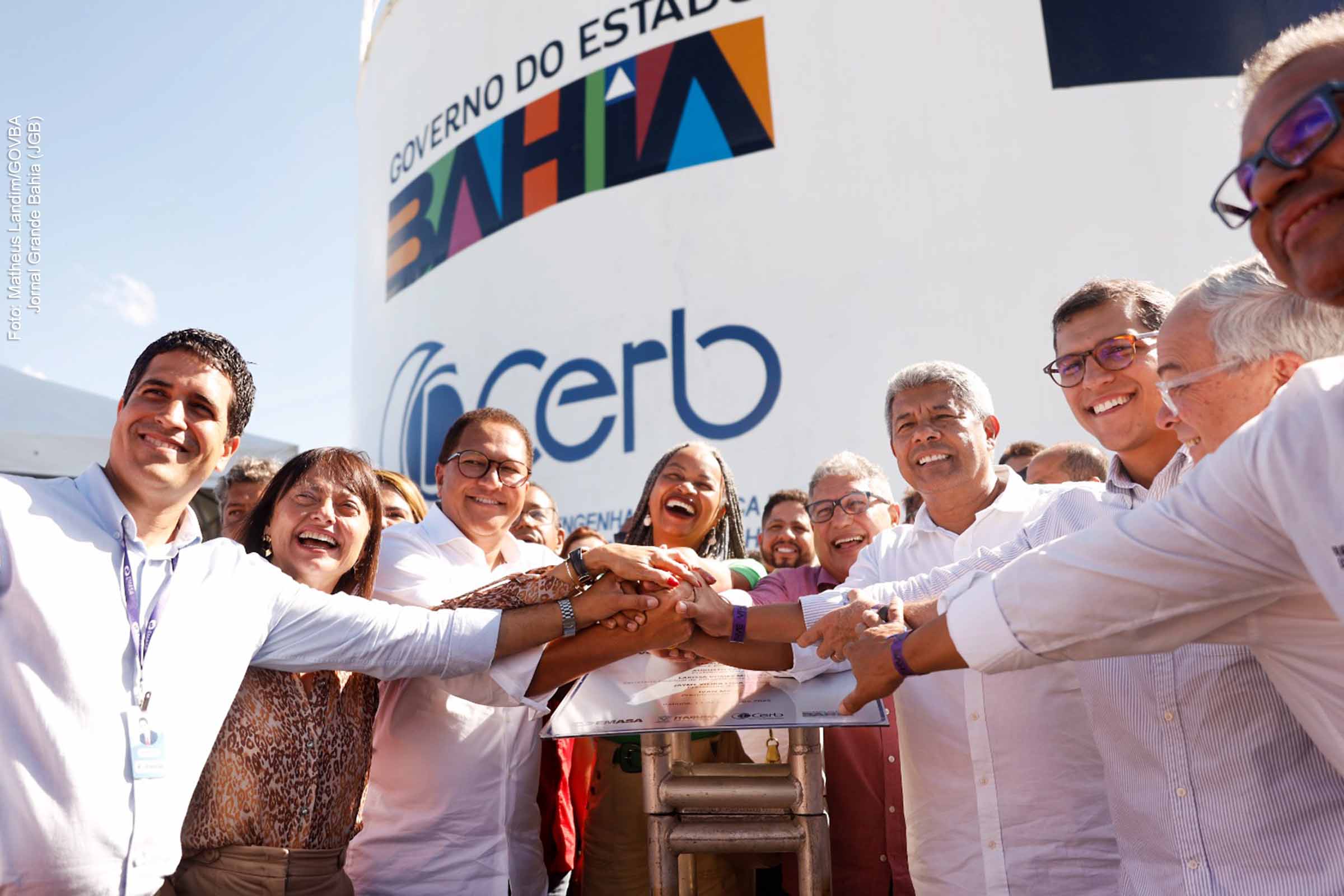 Governador Jerônimo entrega ampliação do abastecimento de água em Itabuna e beneficia mais de 214 mil pessoas