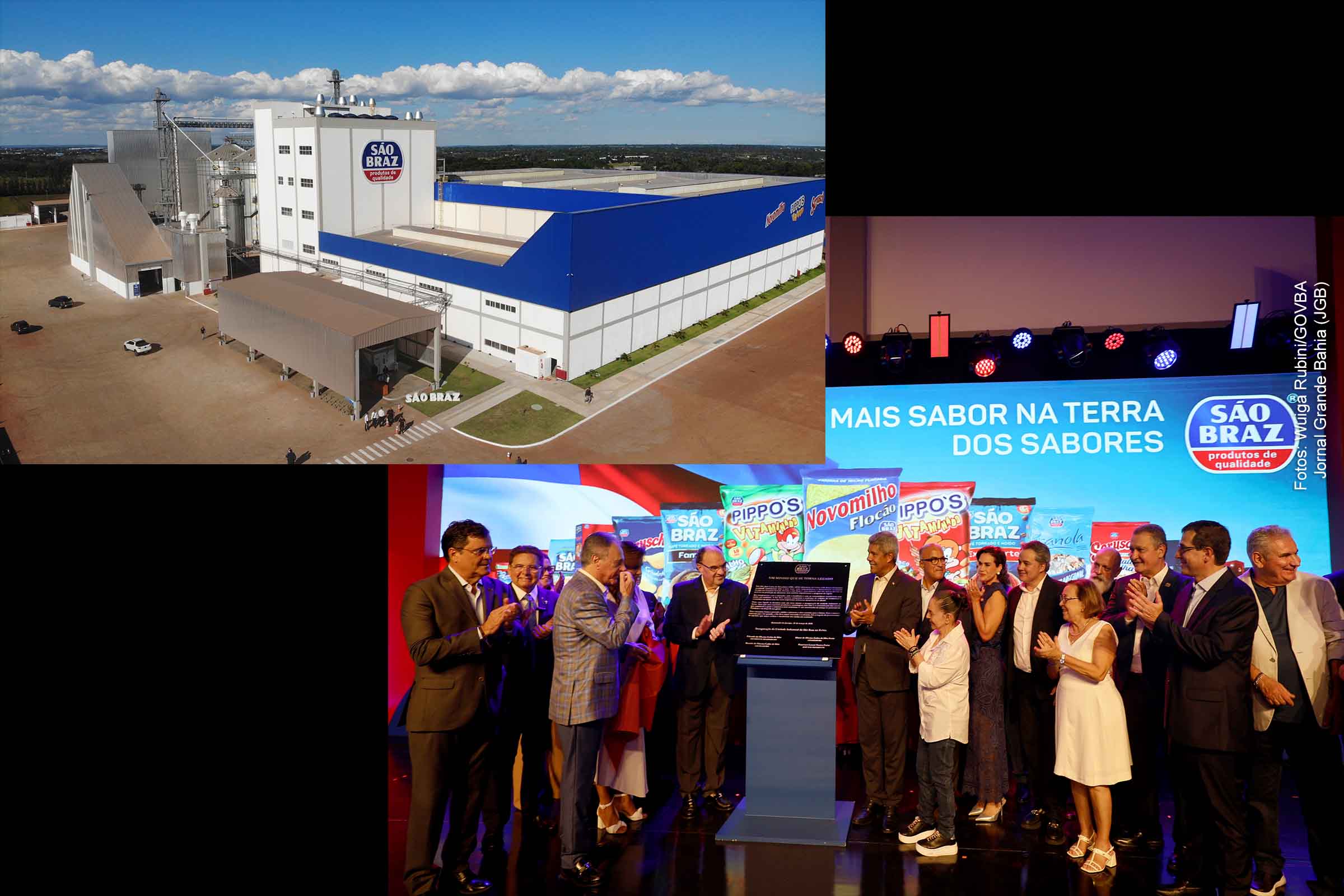 Governo da Bahia fortalece estratégia de atração de investimentos com inauguração de indústria alimentícia no interior, diz Governador Jerônimo Rodrigues durante inauguração da nova unidade da São Braz em Conceição do Jacuípe.