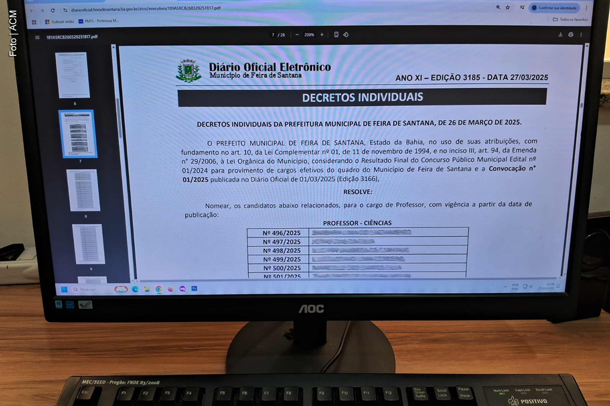 O município amplia a oferta de vagas, atendendo à demanda identificada na área educacional.