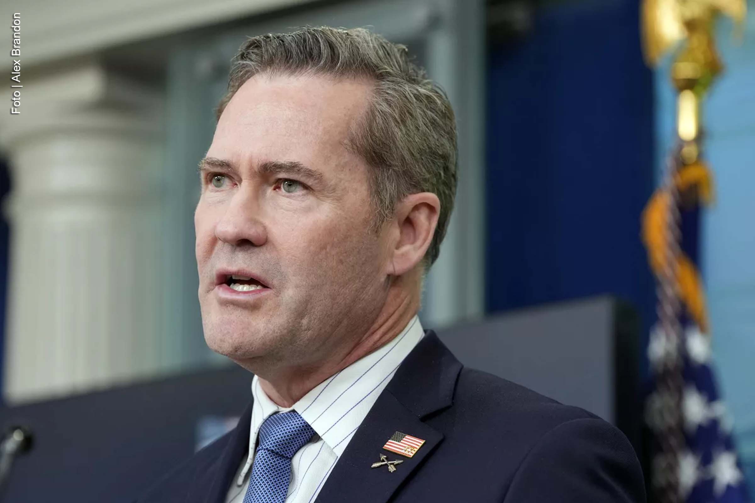 Mike Waltz, conselheiro de Segurança Nacional dos EUA.