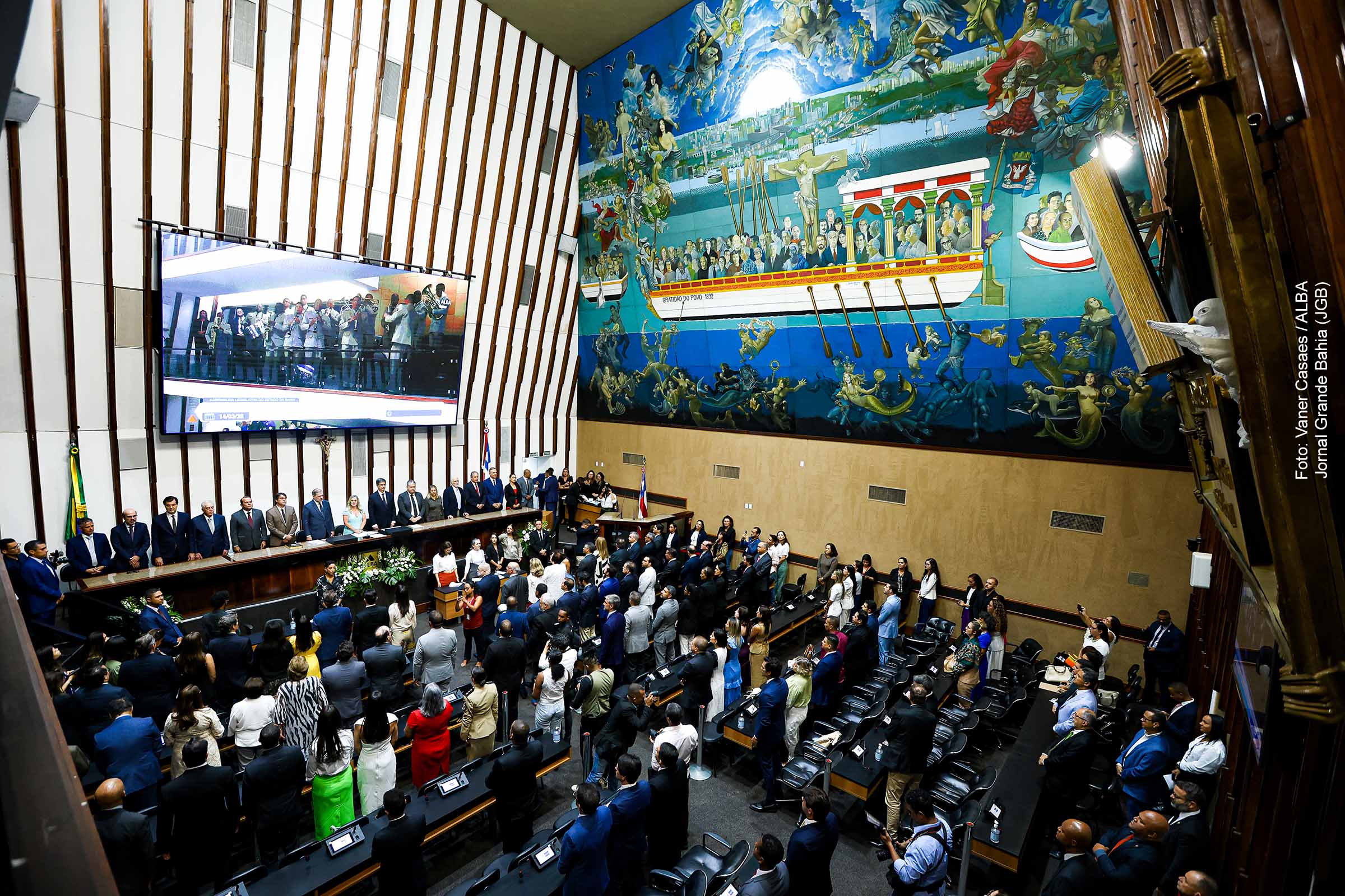 Sessão Solene na ALBA homenageia ministro do STF Dias Toffoli e PGR Paulo Gonet