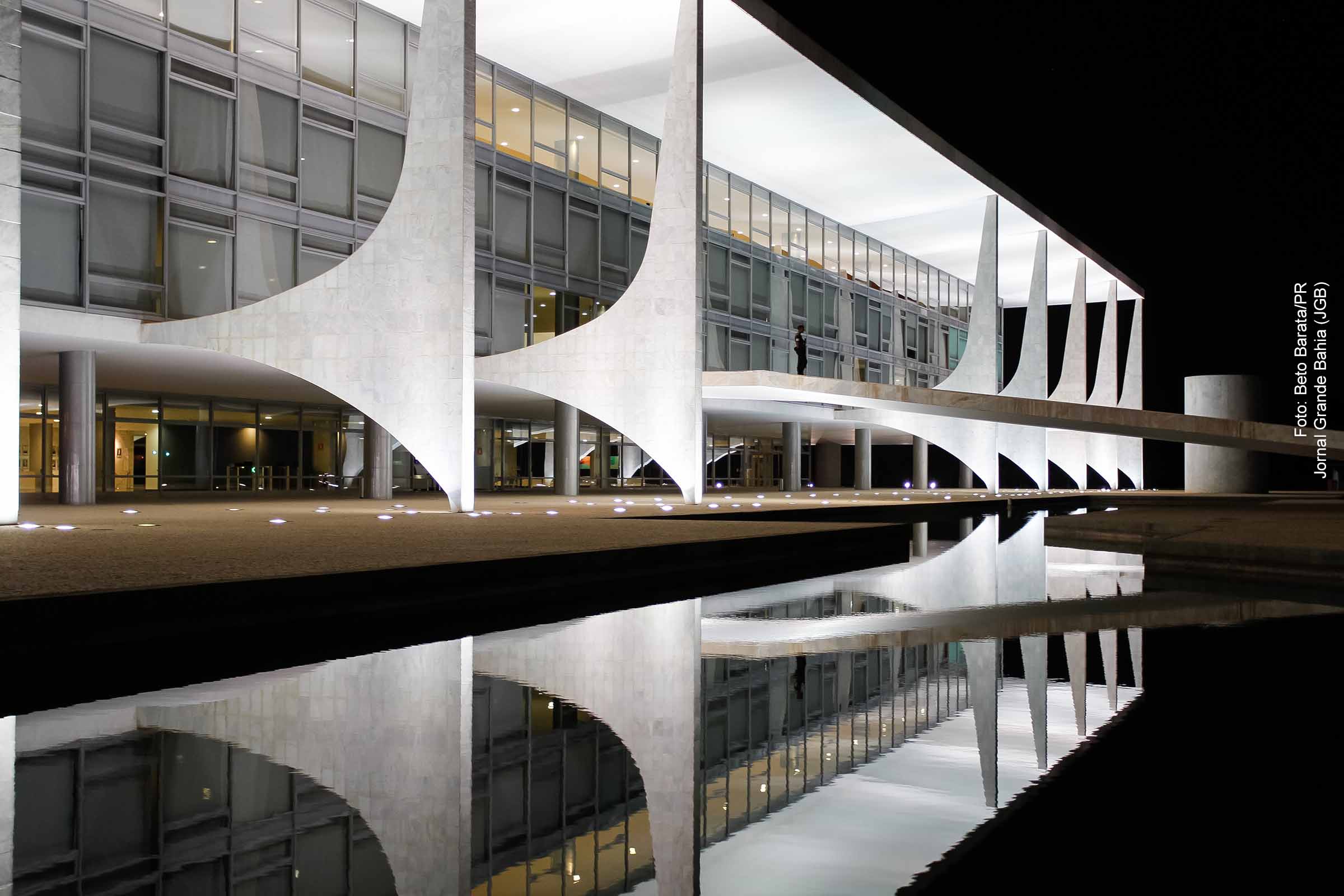 Palácio do Planalto, sedo do Governo Federal do Brasil.