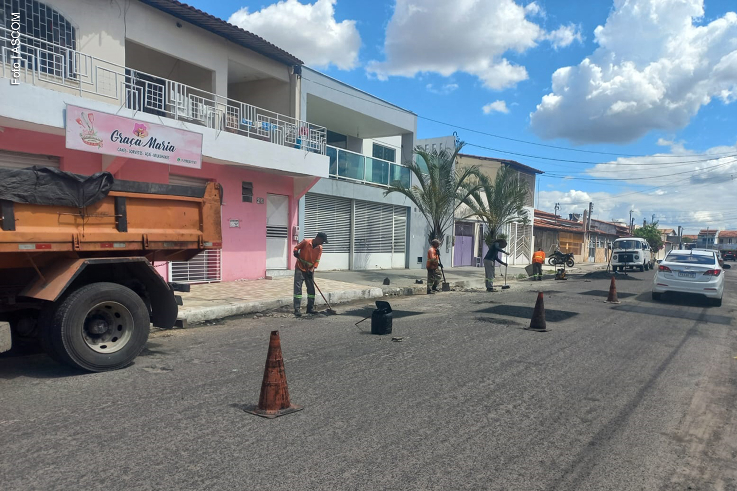 Superintendência de Operações e Manutenção realiza reparos em diversas vias de Feira de Santana, com objetivo de melhorar a acessibilidade e trafegabilidade.