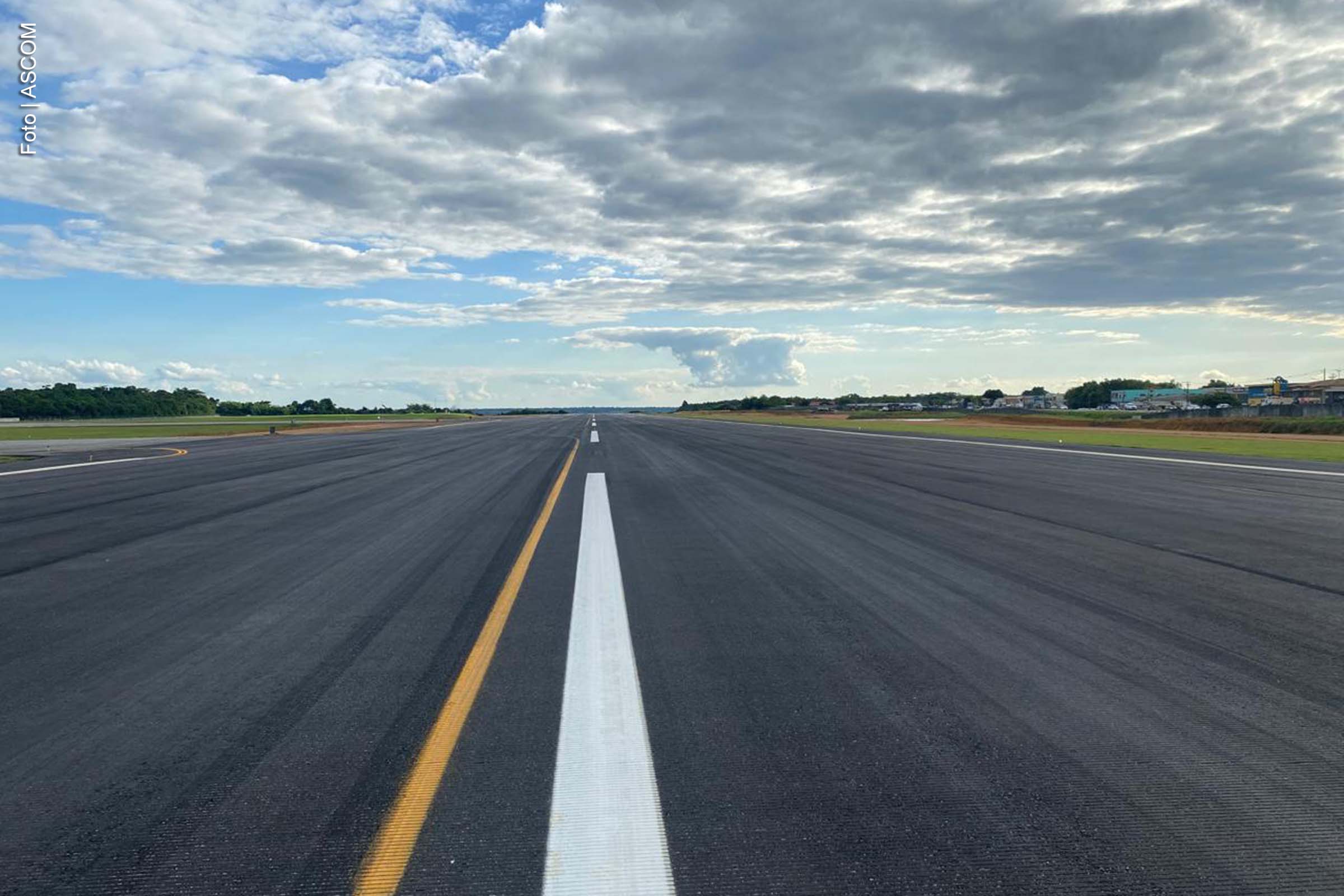 Aeroporto de Porto Seguro passará por obras para melhorar drenagem na pista de pouso e decolagem