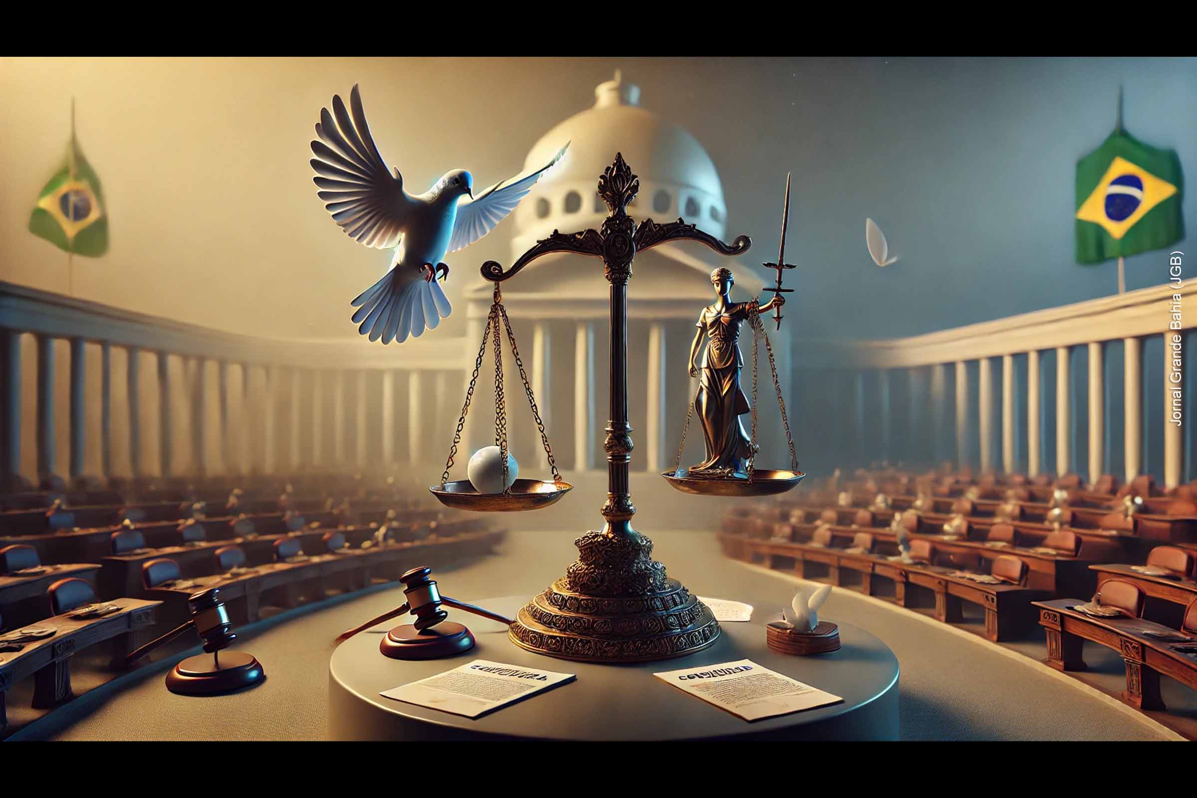 Anistia e Paz Social: Escritor Joaci Góes aborda o debate sobre a condenação dos manifestantes de 8 de Janeiro