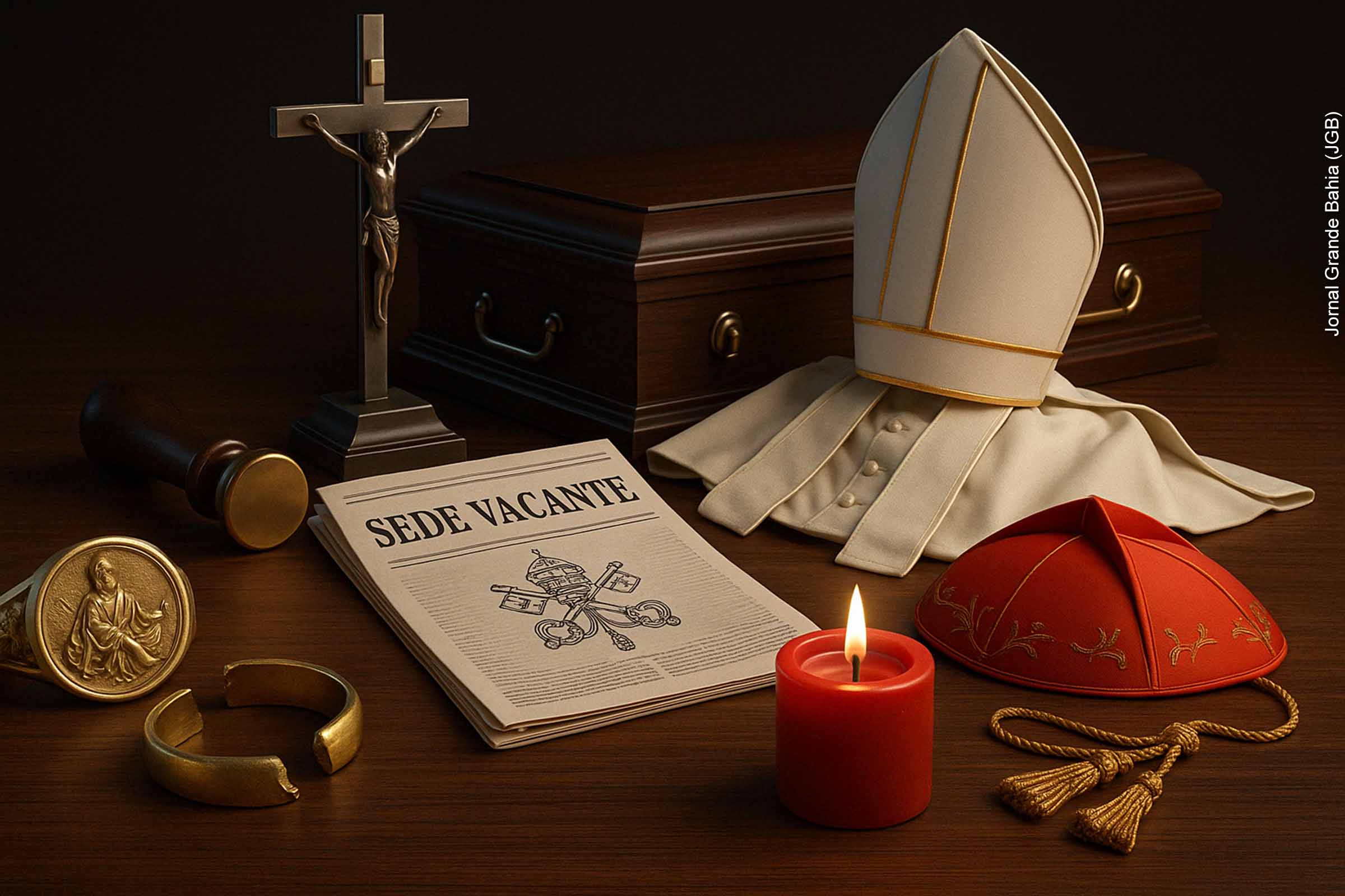 O que acontece após a morte do Papa Francisco: entenda o processo de transição e eleição do novo pontífice