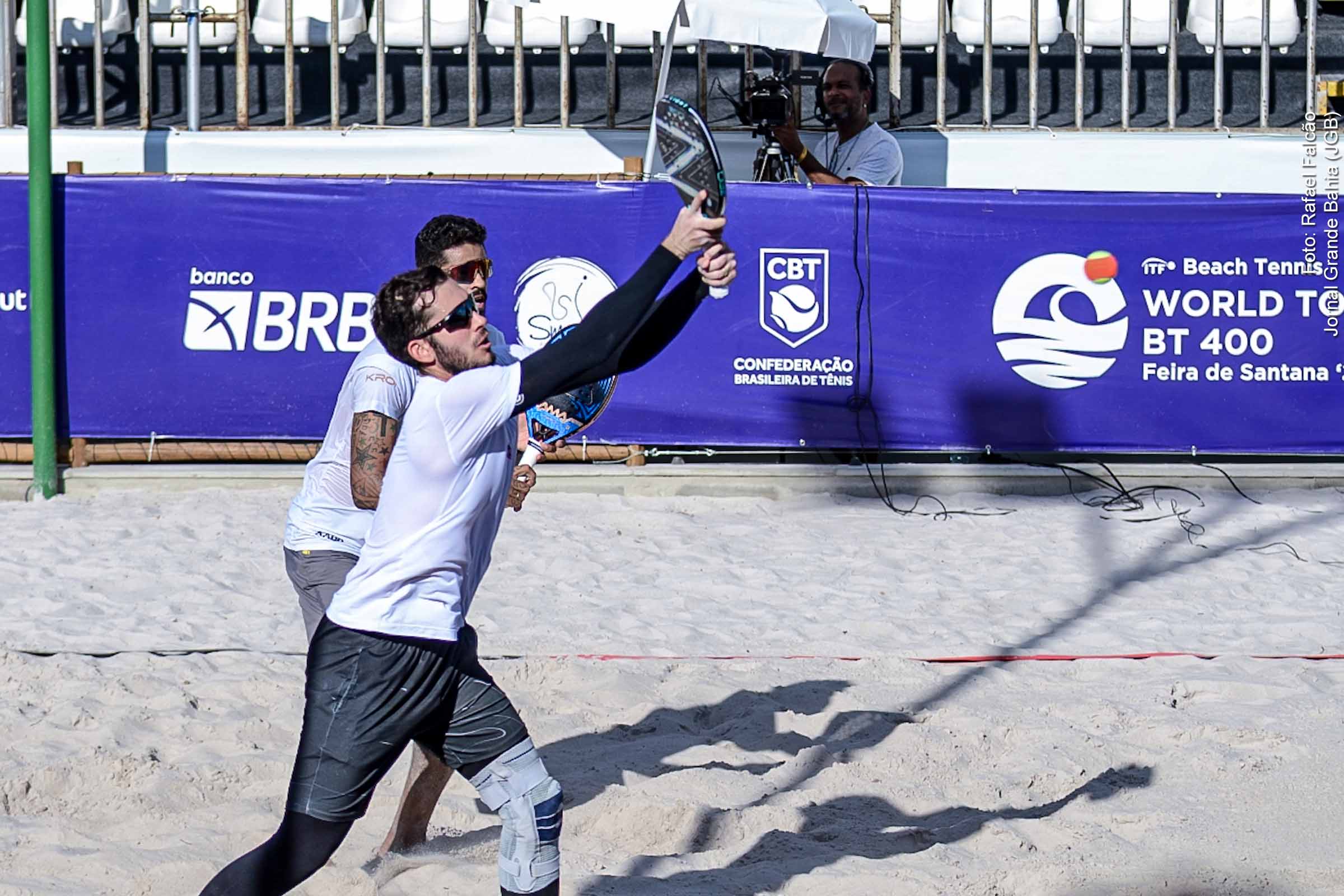 Brasileiros disputam finais do ITF BT 400 em Feira de Santana