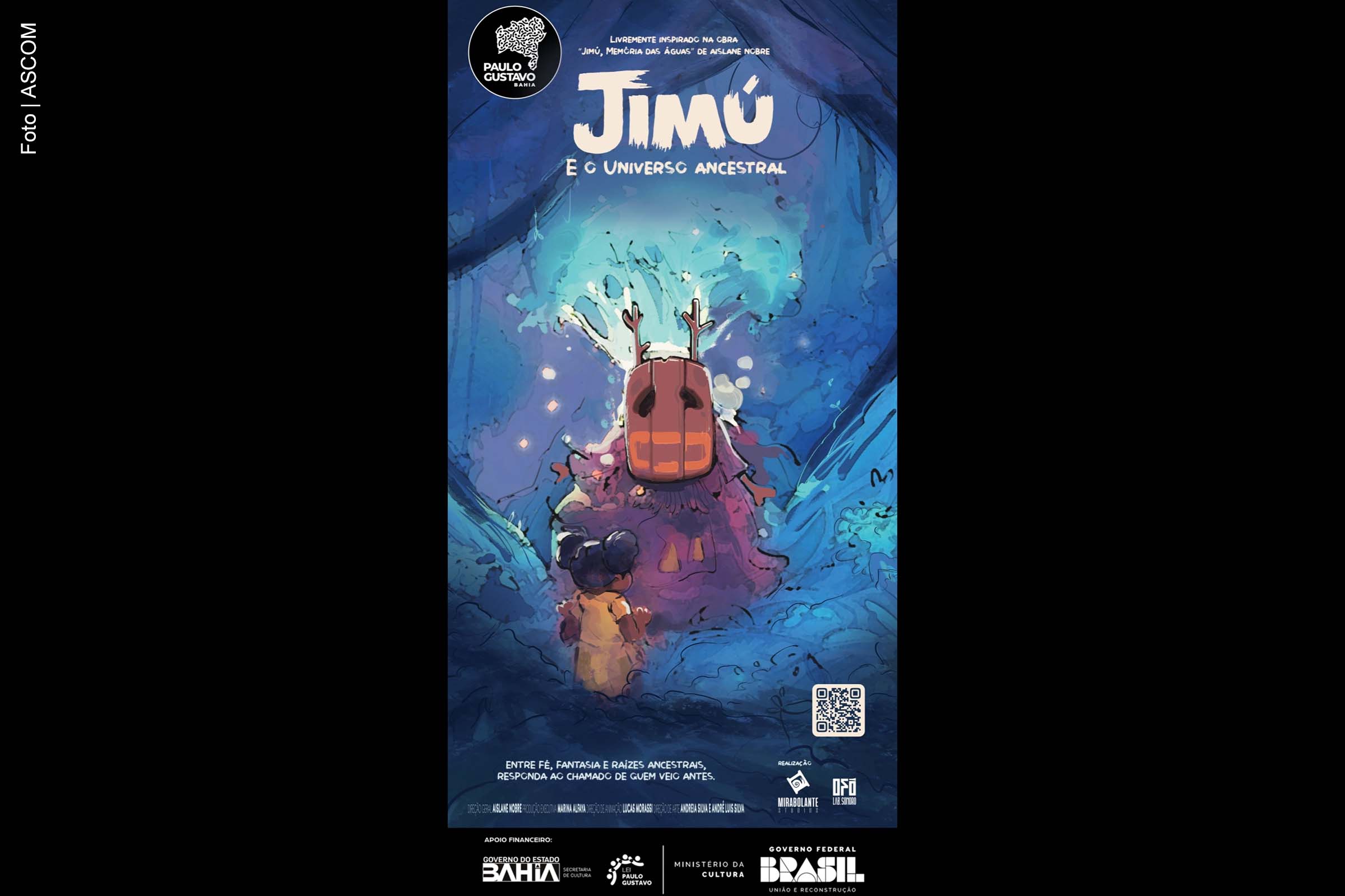 Filme “Jimú e o Universo Ancestral” será lançado em Itaparica em maio de 2025