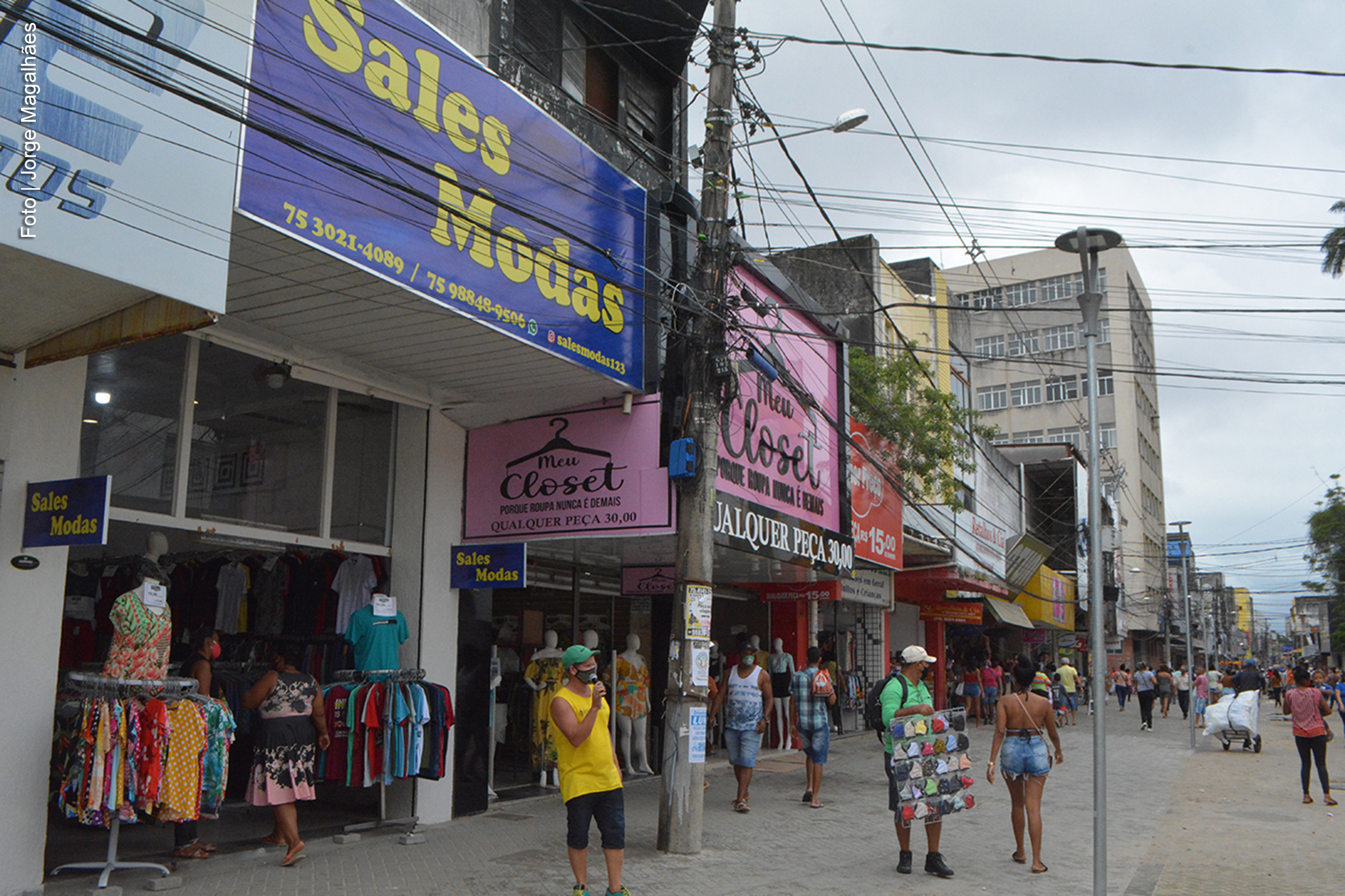 Comércio do centro funcionará apenas na sexta-feira durante a Micareta 2025 de Feira de Santana