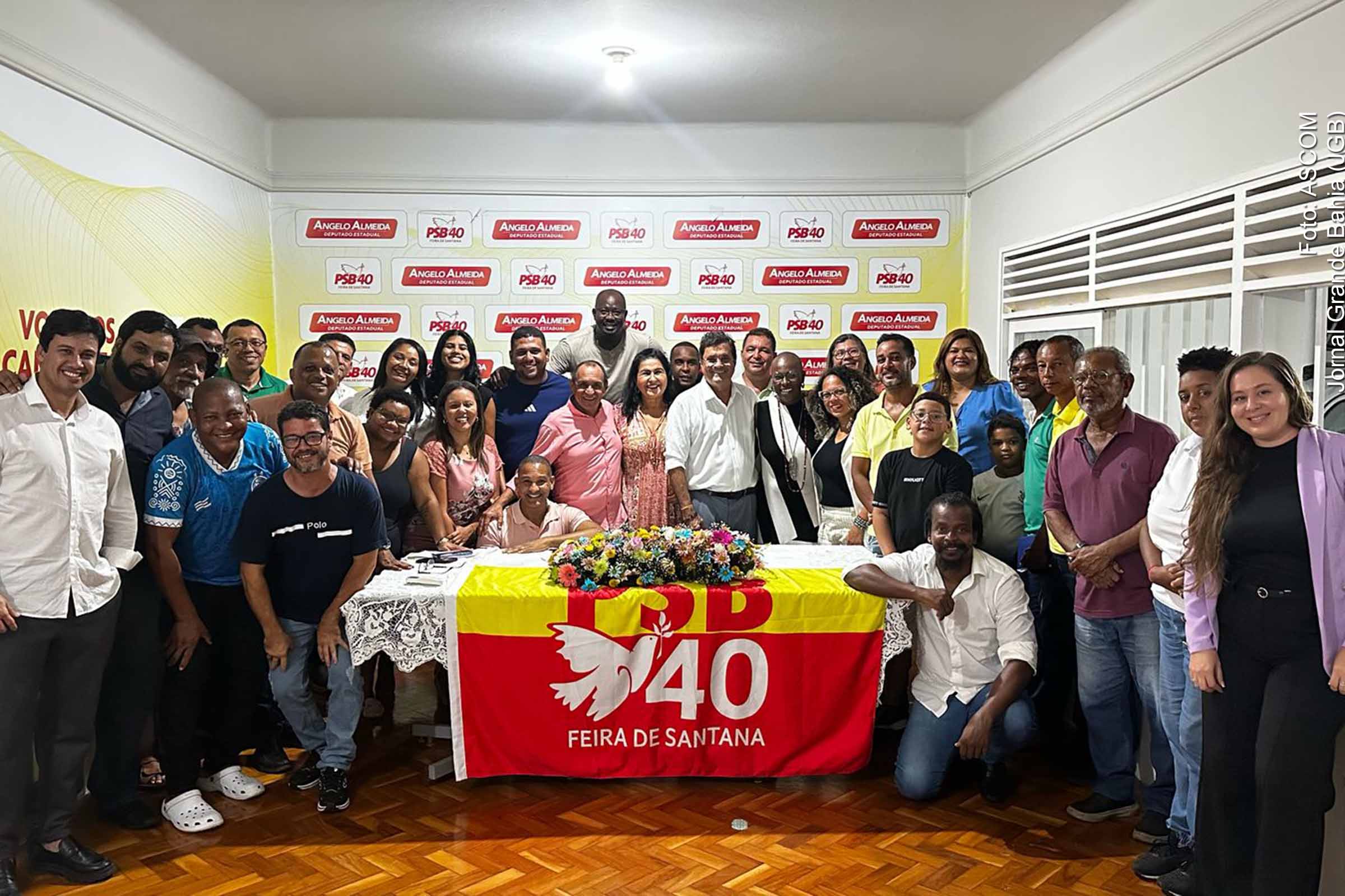 Ex-deputada estadual Eliana Boaventura é empossada durante convenção municipal com presença de lideranças políticas e reforça compromisso com o fortalecimento do partido em Feira de Santana.