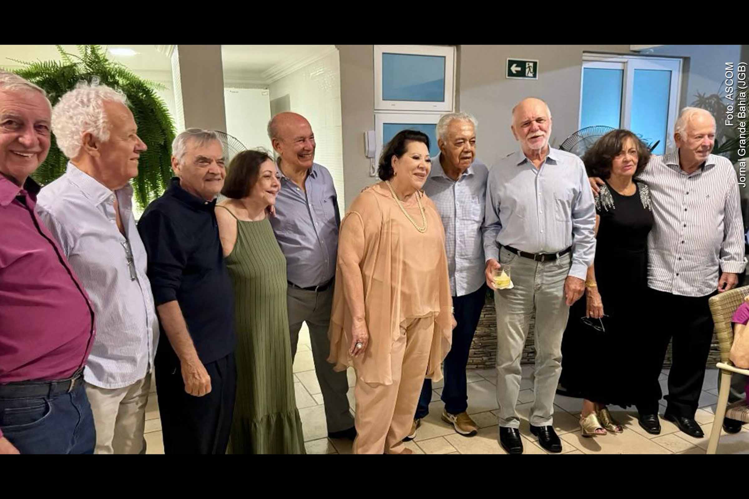 Ex-ministra Eliana Calmon promove confraternização de colegas da Turma de Direito da UFBA de 1968