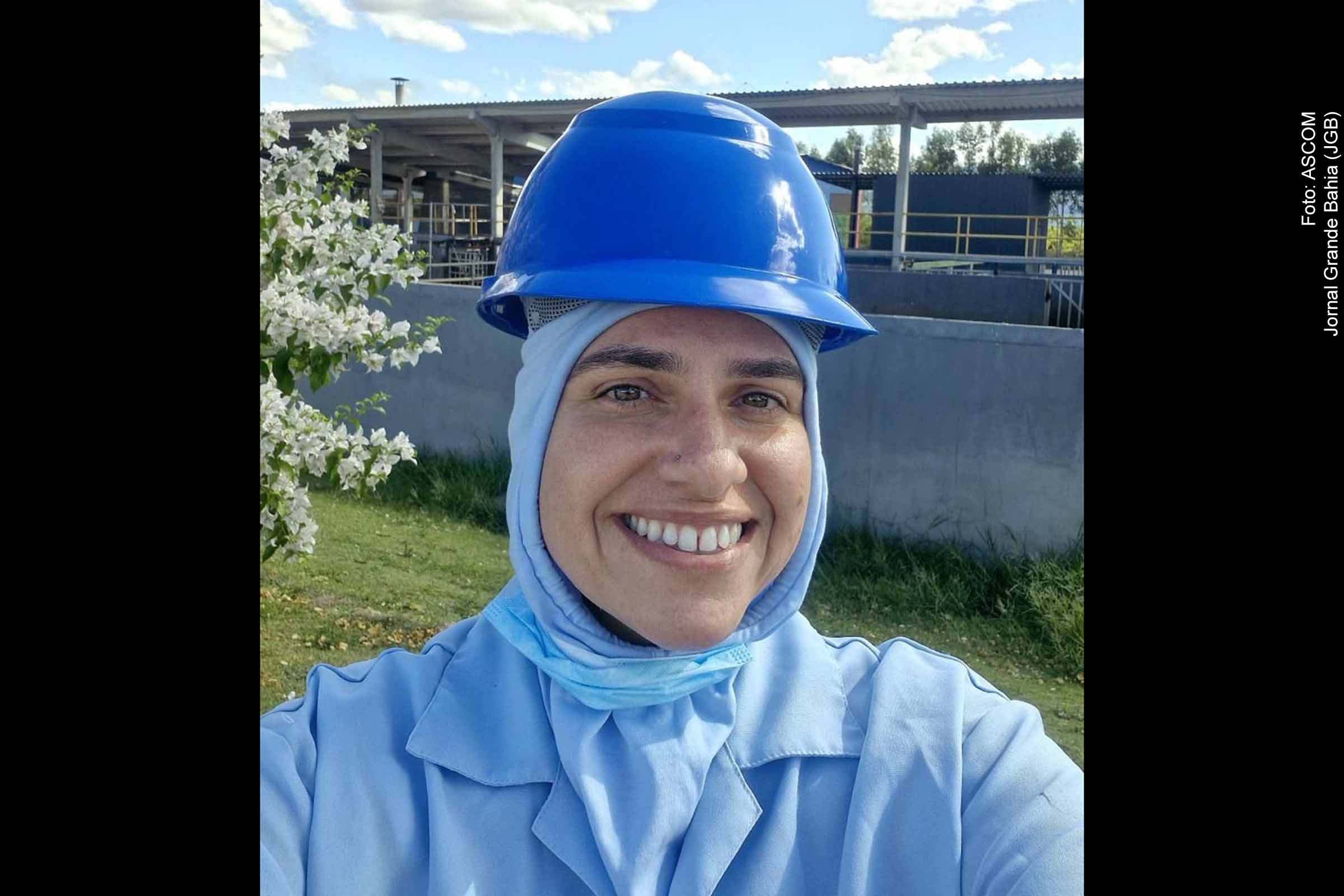 Médica veterinária Flávia Freitas, consultora responsável pelo controle de qualidade do Frifeira.