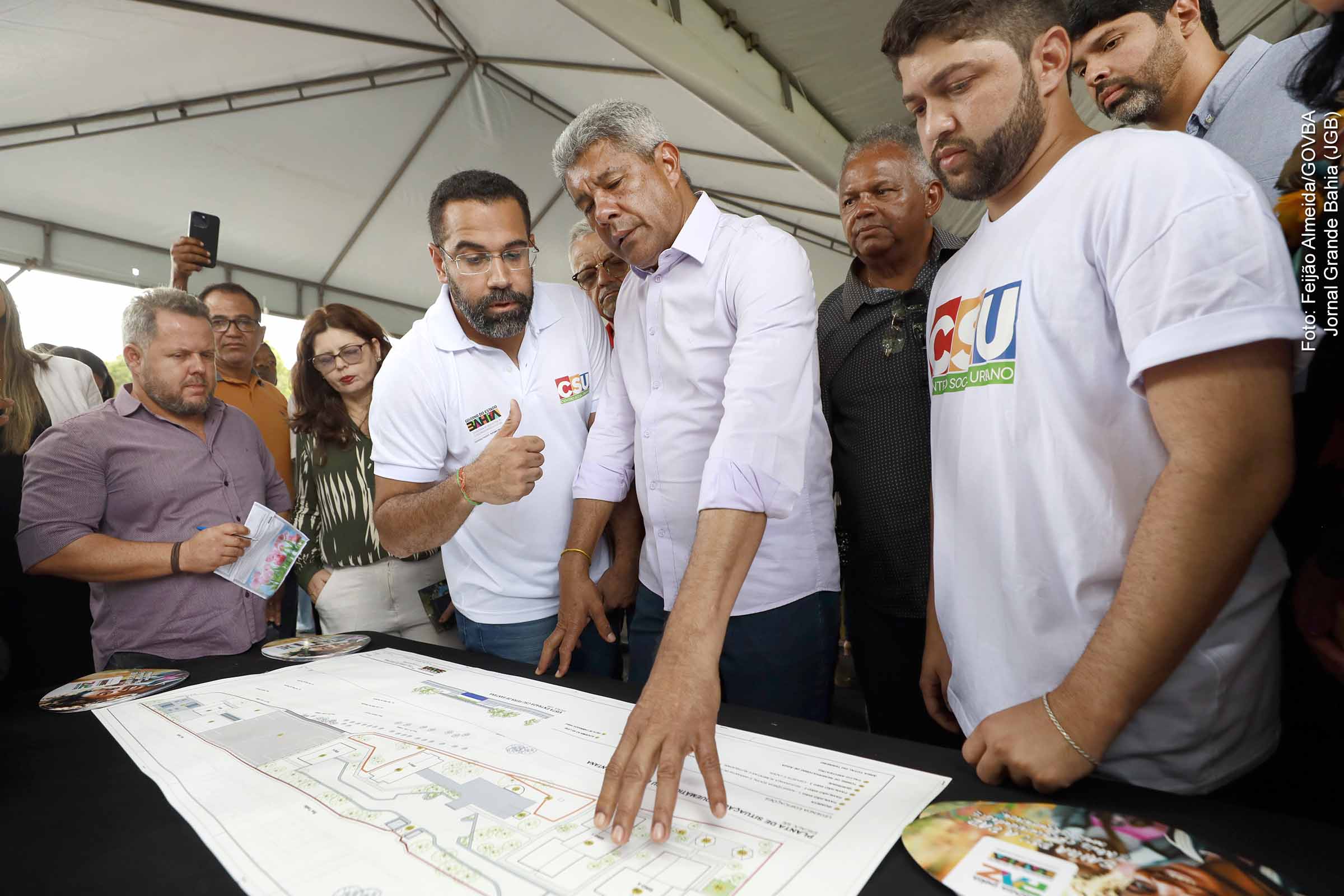 Governador Jerônimo agenda inauguração da sede da DEAM e anuncia ampliação do Aeroporto de Feira de Santana