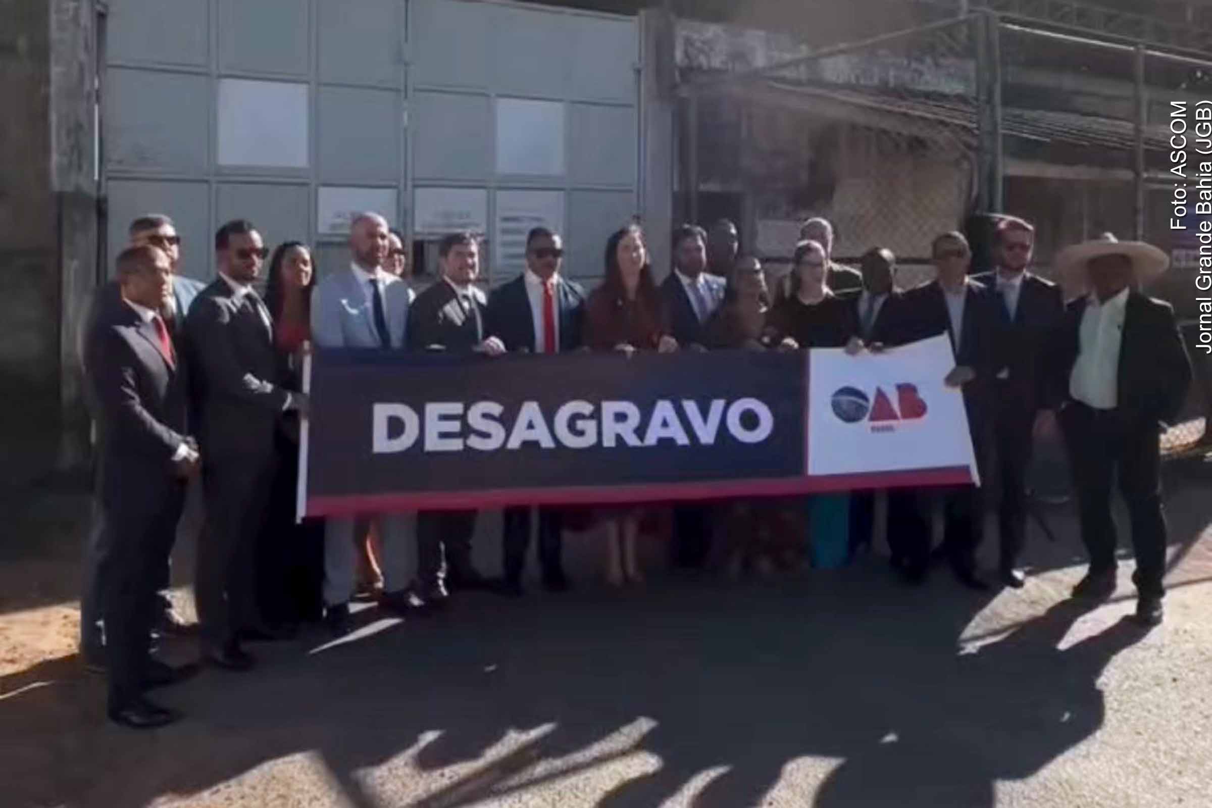 OAB Bahia promove desagravo público em Feira de Santana e reforça defesa das prerrogativas da advocacia