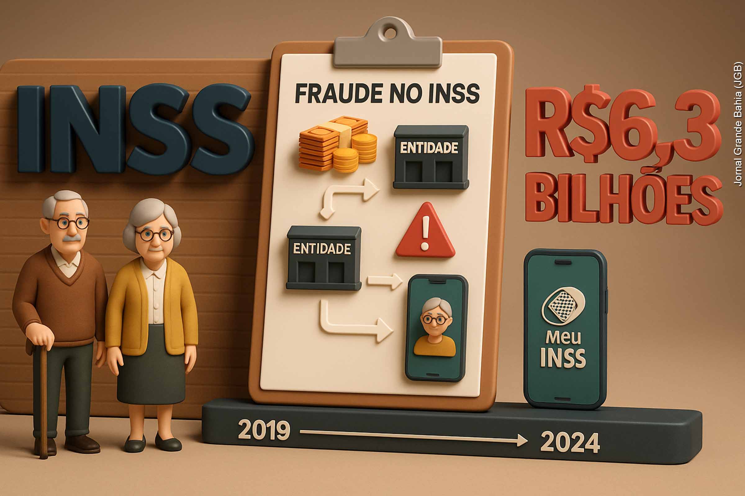 A Operação Sem Desconto, deflagrada pela Polícia Federal e CGU, revelou um esquema de descontos ilegais em contracheques de aposentados e pensionistas do INSS, com rombo estimado em R$ 6,3 bilhões. Associações, como o Sindnapi, cobravam mensalidades sem autorização dos beneficiários. A investigação atinge servidores públicos, entidades sindicais e coloca em foco o ministro Carlos Lupi. O ex-presidente do INSS, Alessandro Stefanutto, foi afastado após denúncias e investigações.